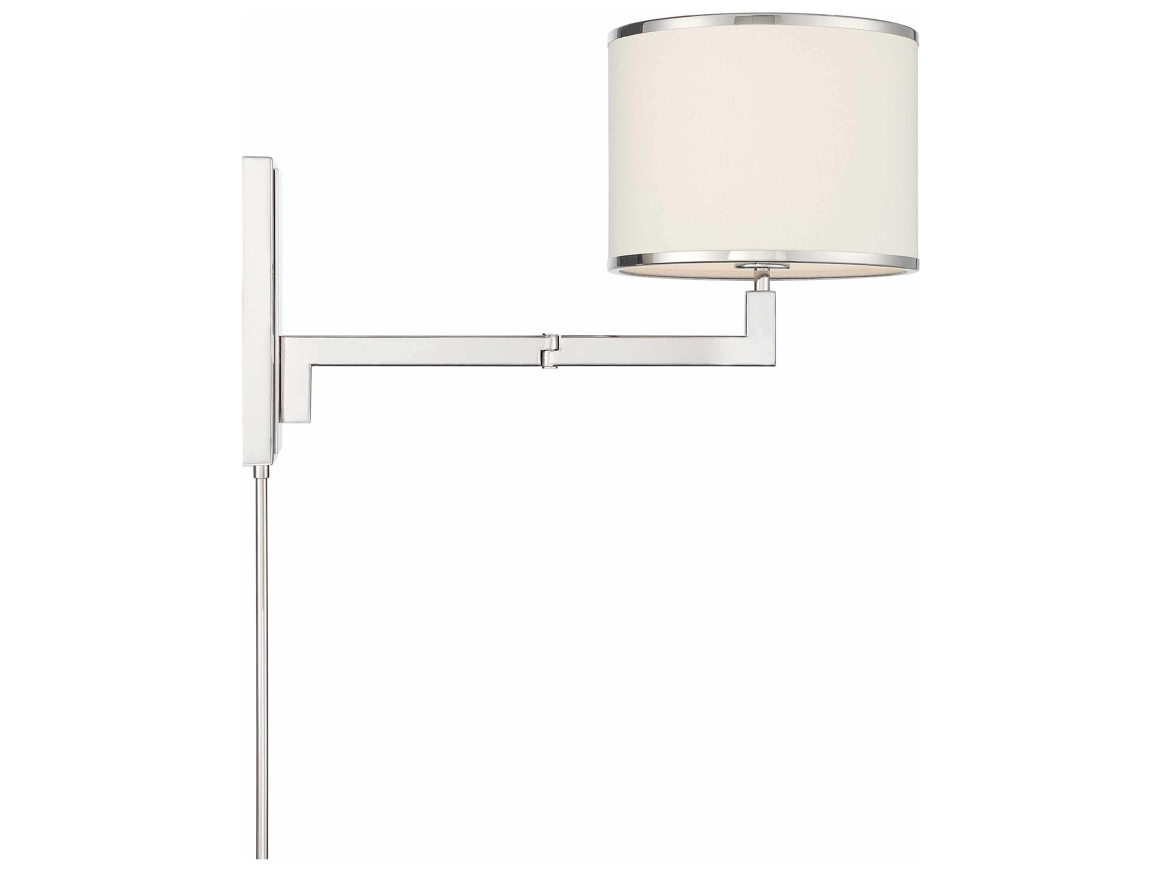 Crystorama Madison 1 - Light Swing Arm