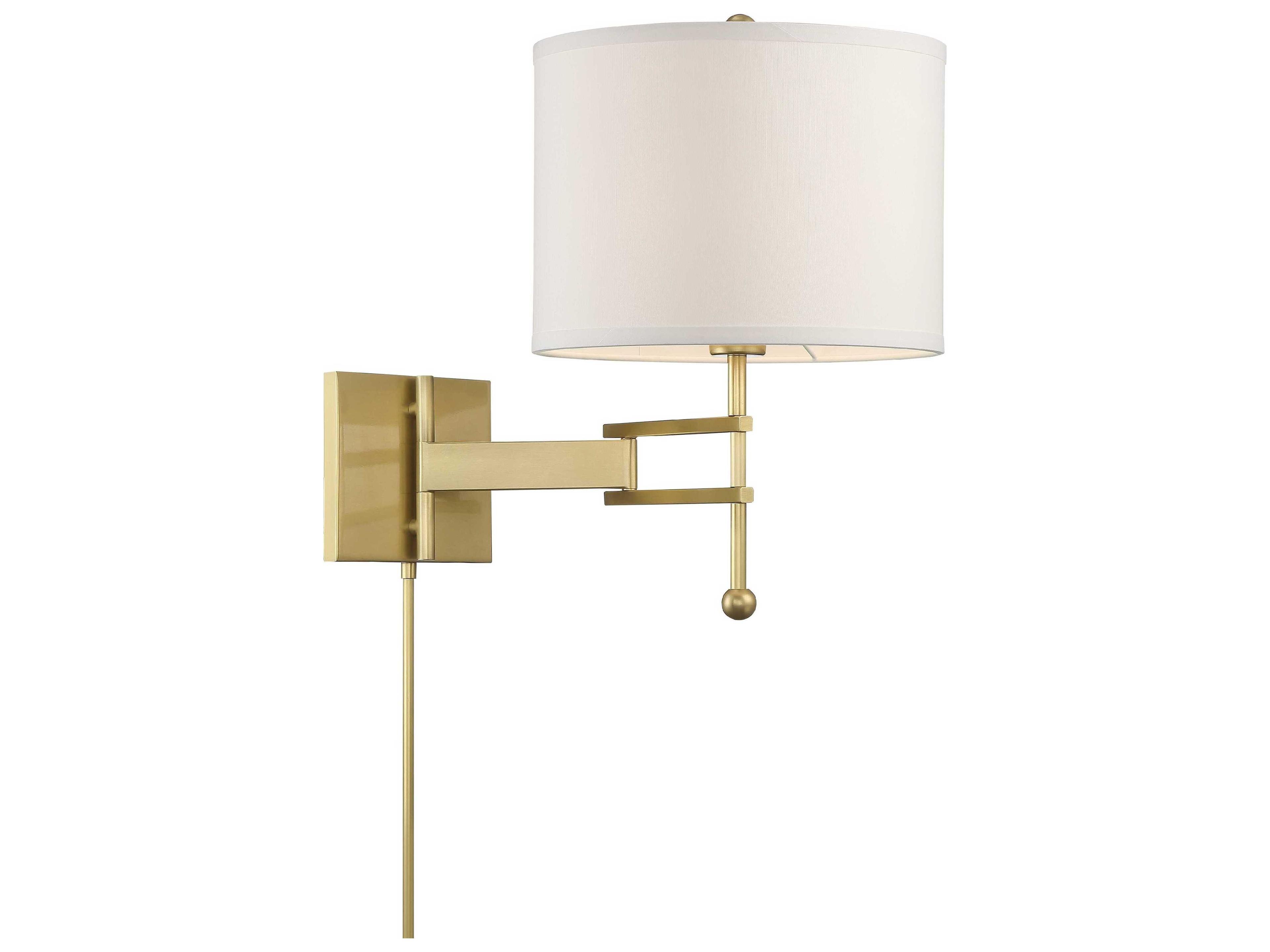 Crystorama Marshall 1 - Light Swing Arm