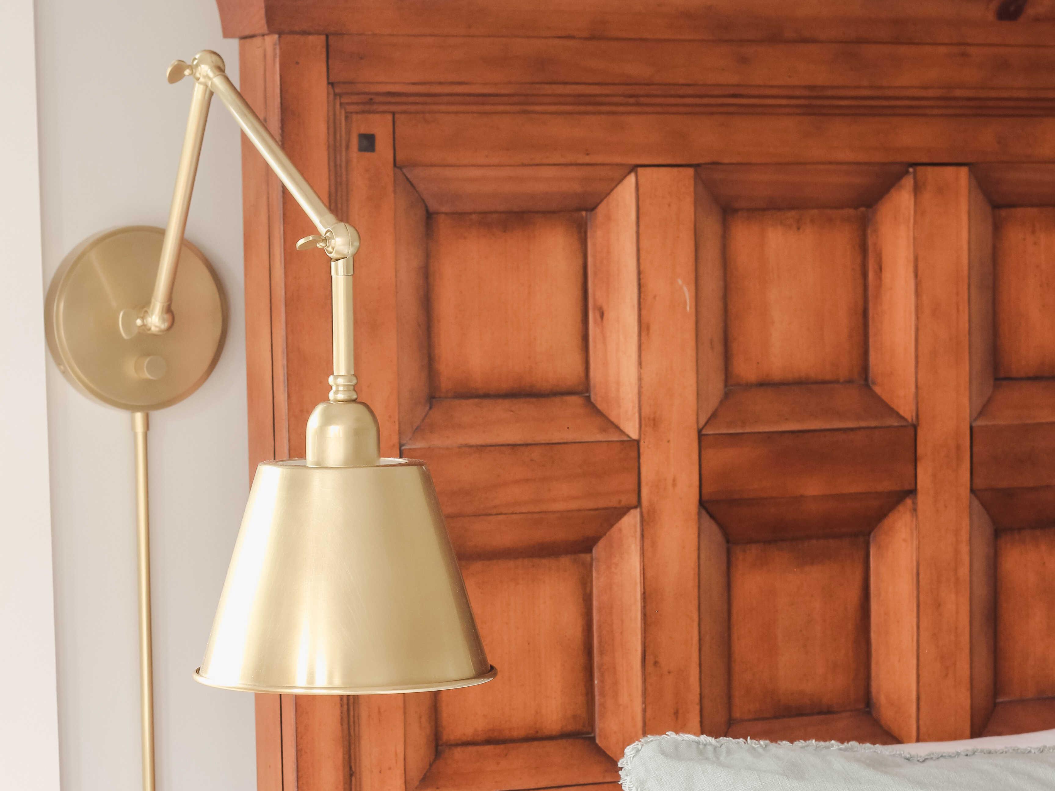 Crystorama Mitchell 1 - Light Swing Arm