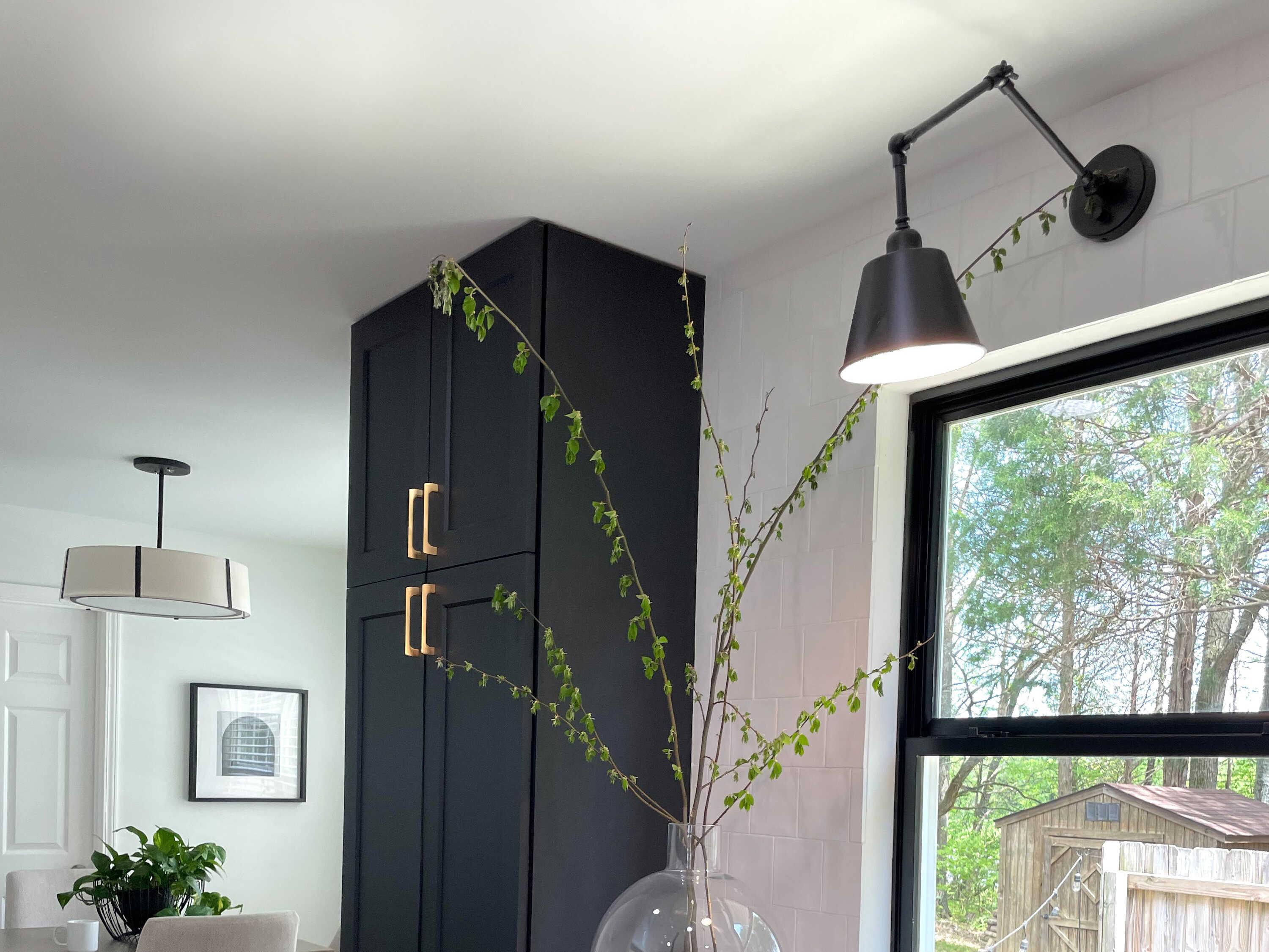 Crystorama Mitchell 1 - Light Swing Arm