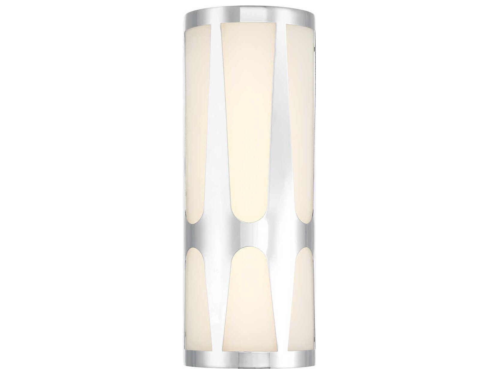 Crystorama Royston Polished Chrome Wall Sconce