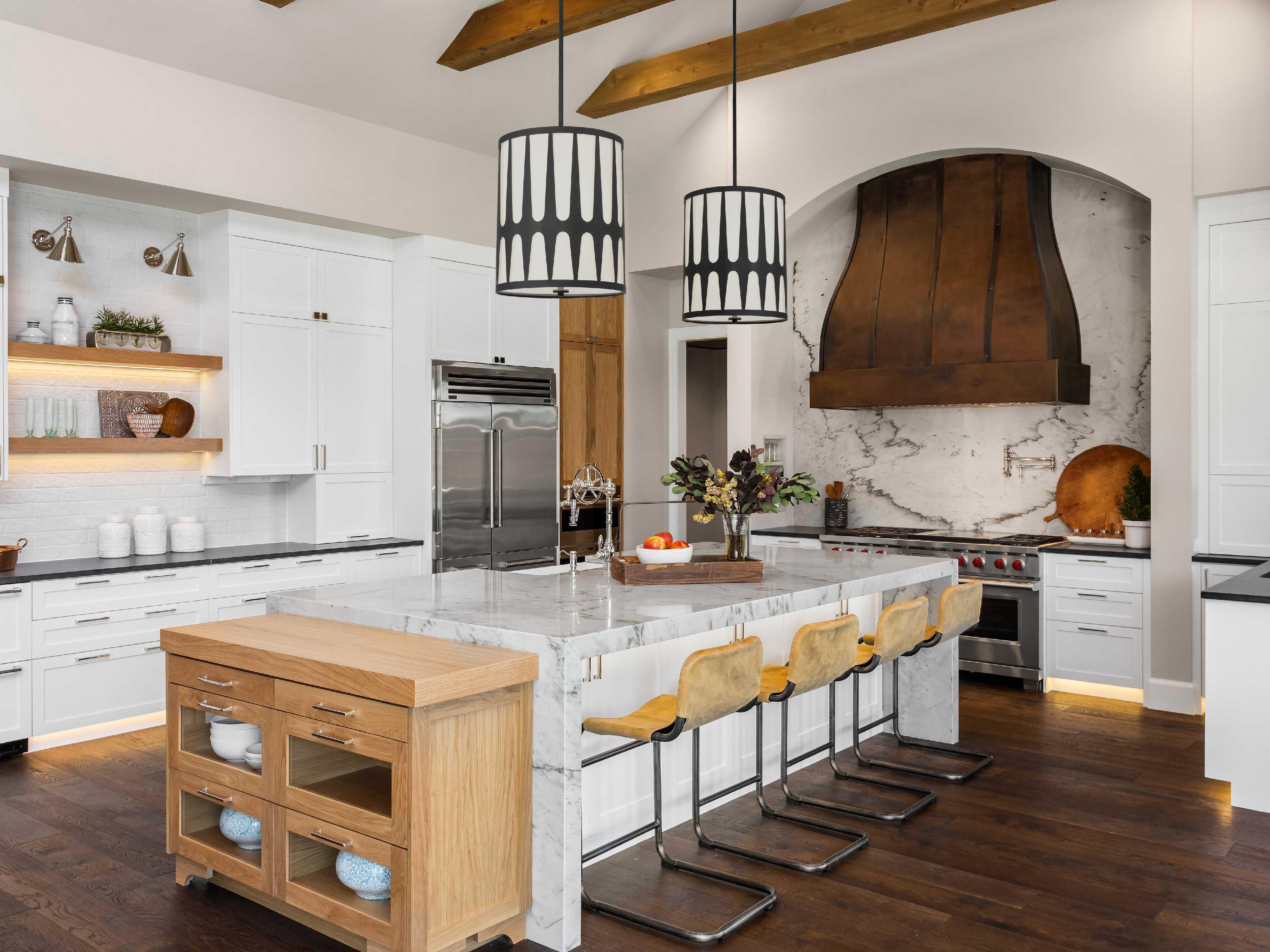 Crystorama Royston 4-Light Black Drum Pendant