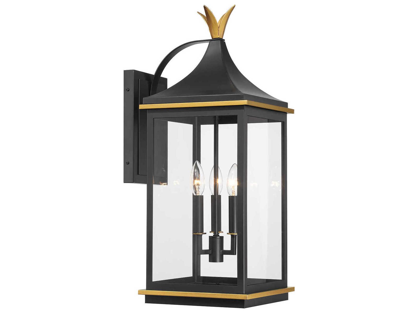 Crystorama Simpson 3-Light Outdoor Wall Light