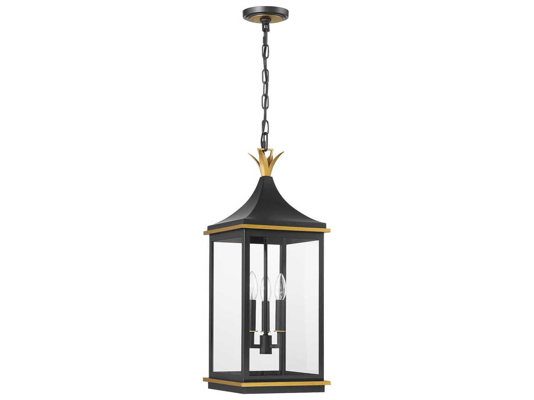 Crystorama Simpson 3-Light Outdoor Hanging Light
