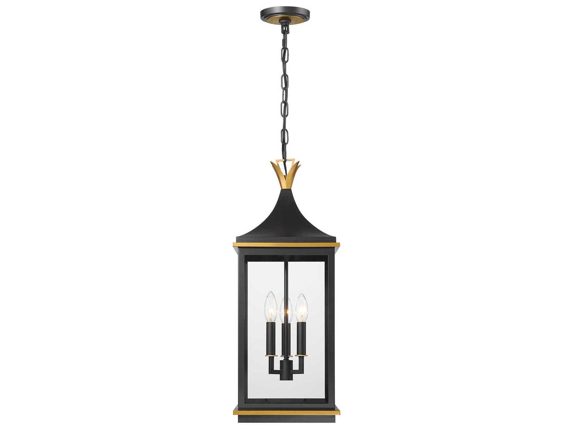Crystorama Simpson 3-Light Outdoor Hanging Light