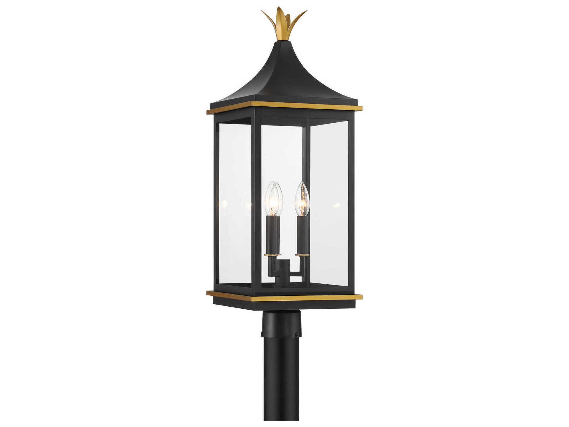 Crystorama Simpson 3-Light Outdoor Post Light