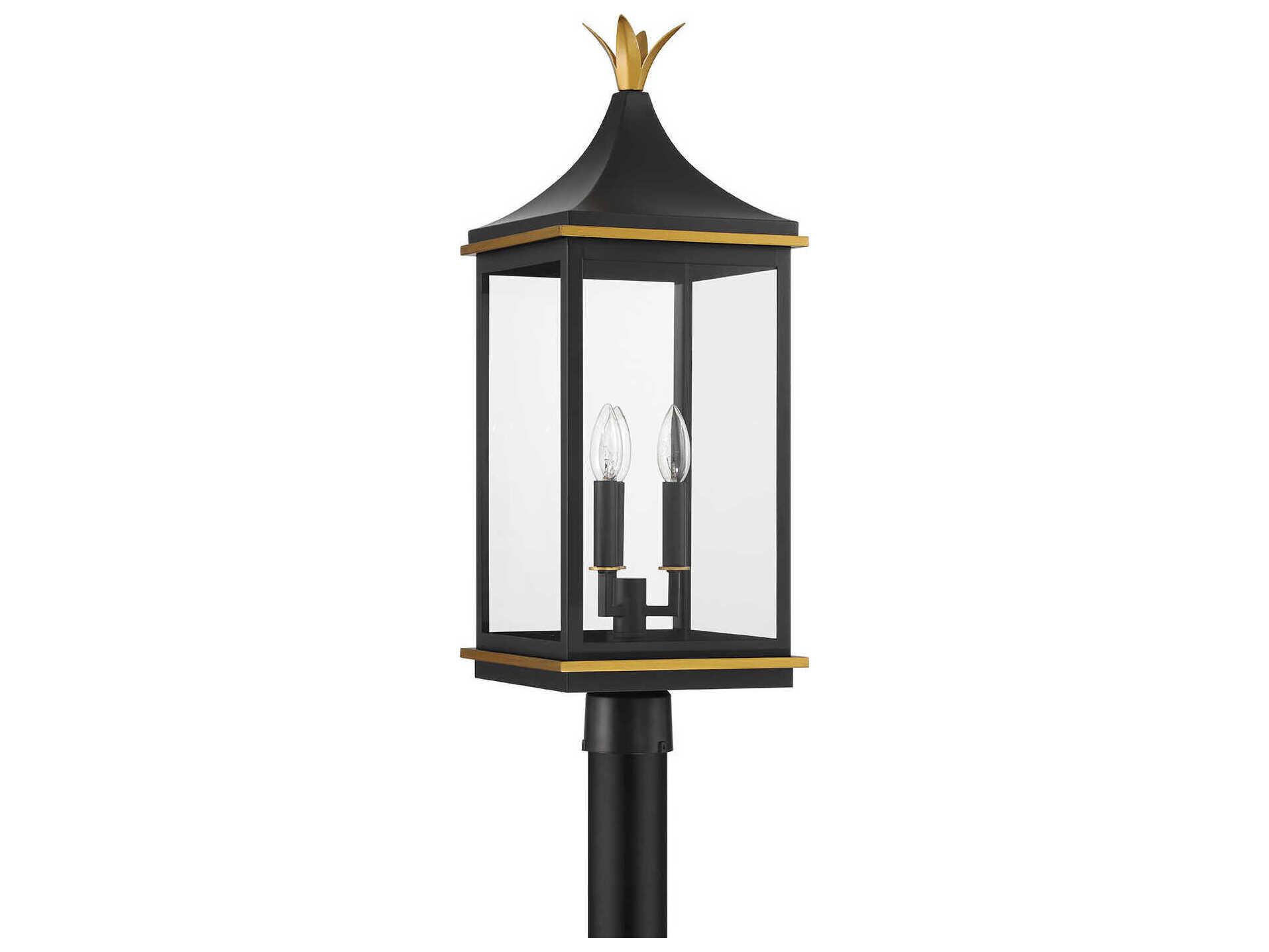 Crystorama Simpson 3-Light Outdoor Post Light