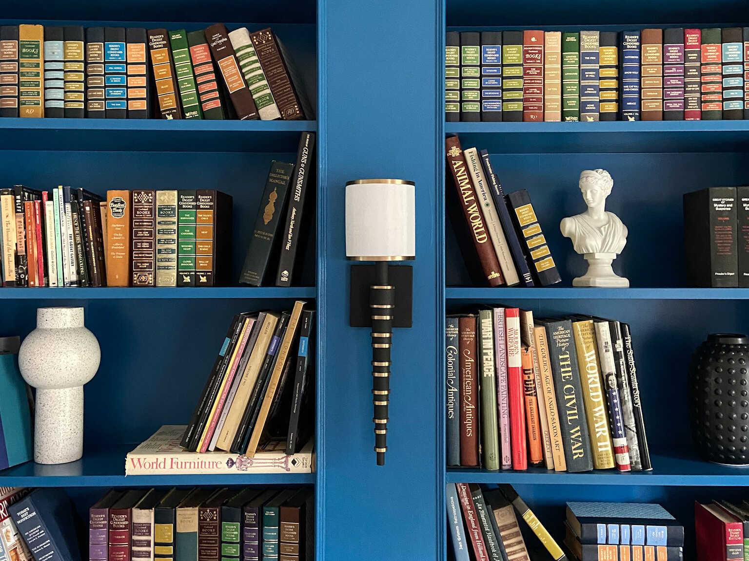 Crystorama Sloane 1-Light Vibrant Gold Black Forged Wall Sconce