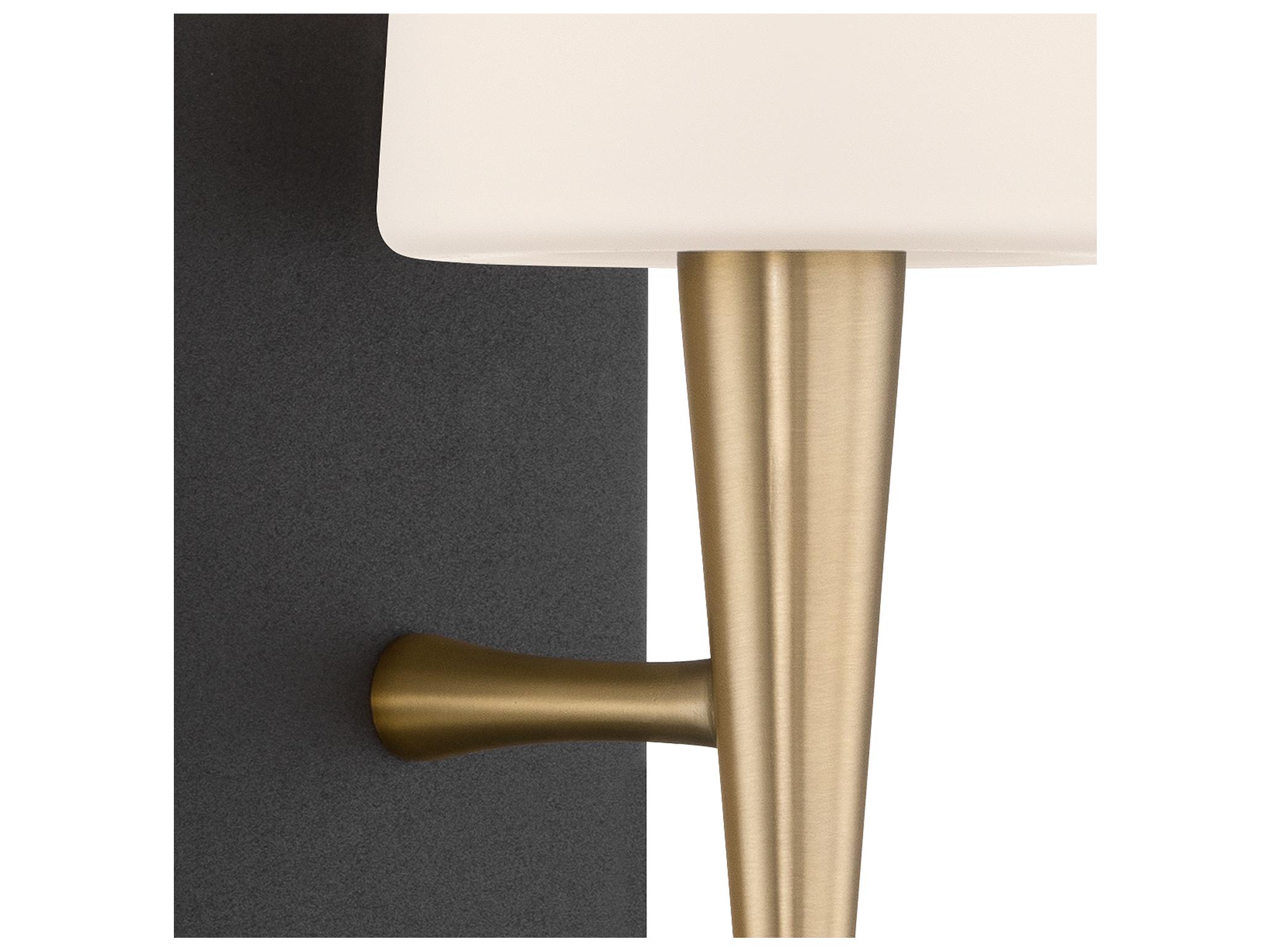 Crystorama Trenton 1-Light Gold Wall Sconce