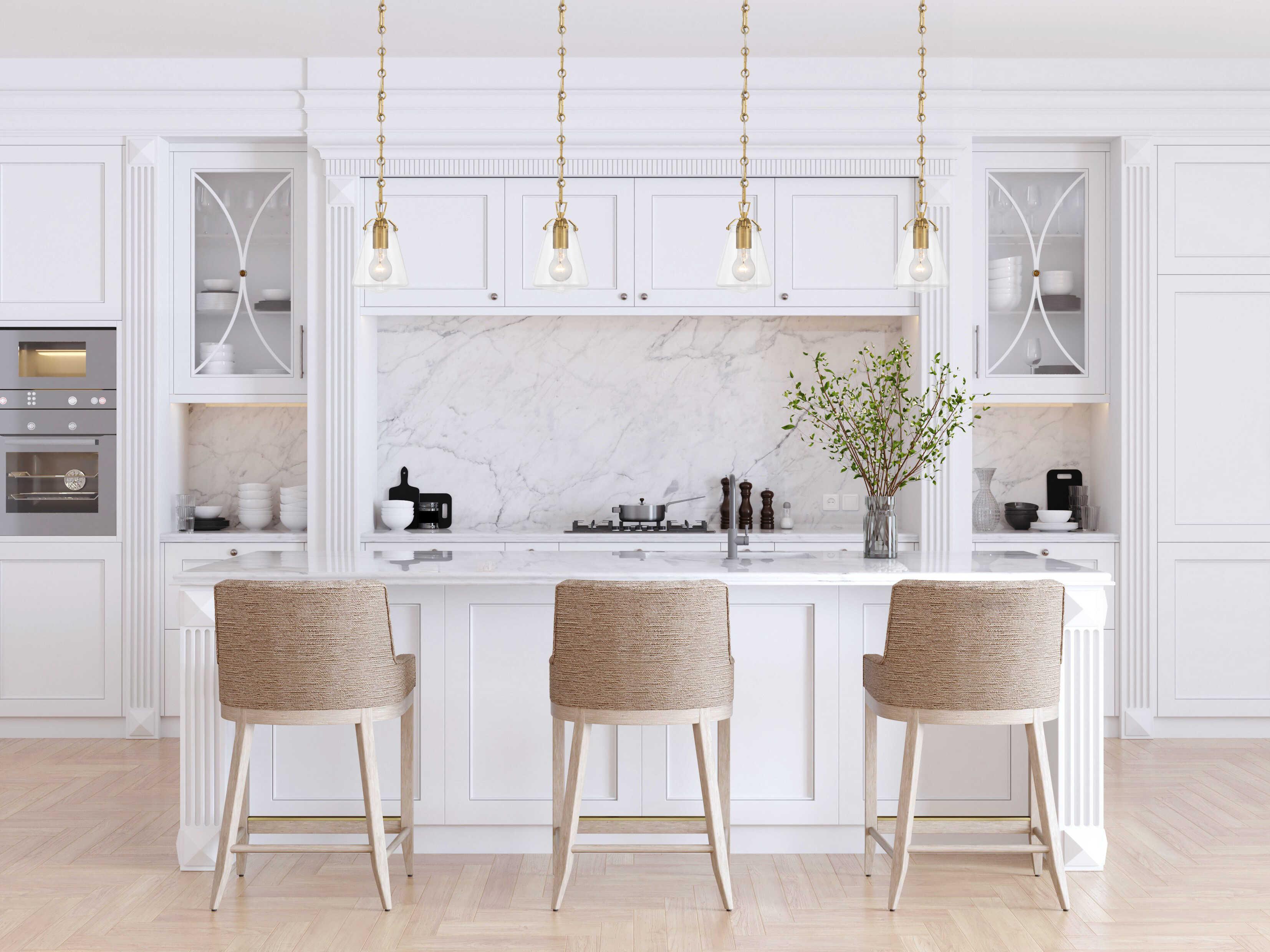 Crystorama Voss 1-Light Luxe Gold Mini Pendant