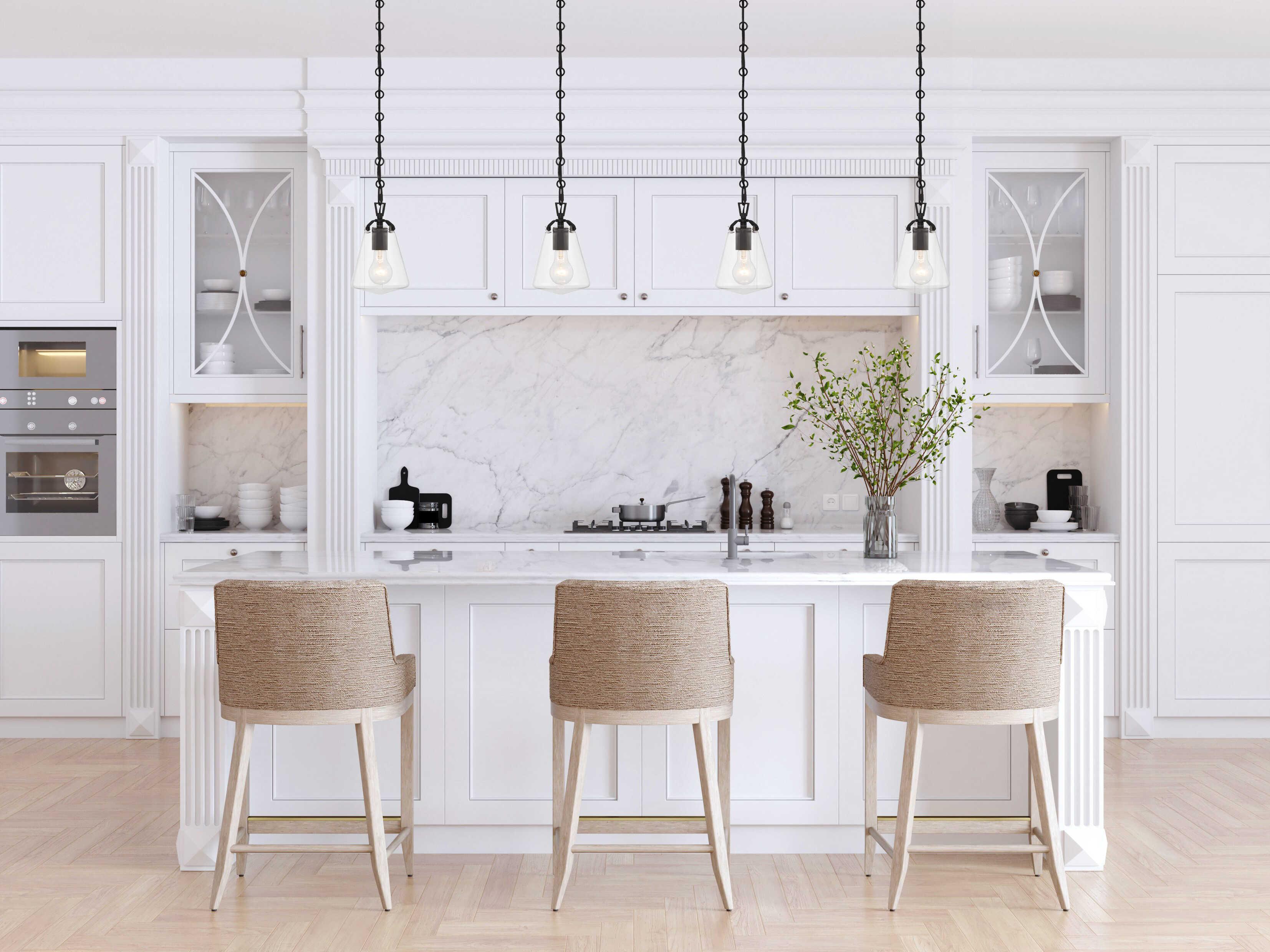 Crystorama Voss 1-Light Matte Black Mini Pendant