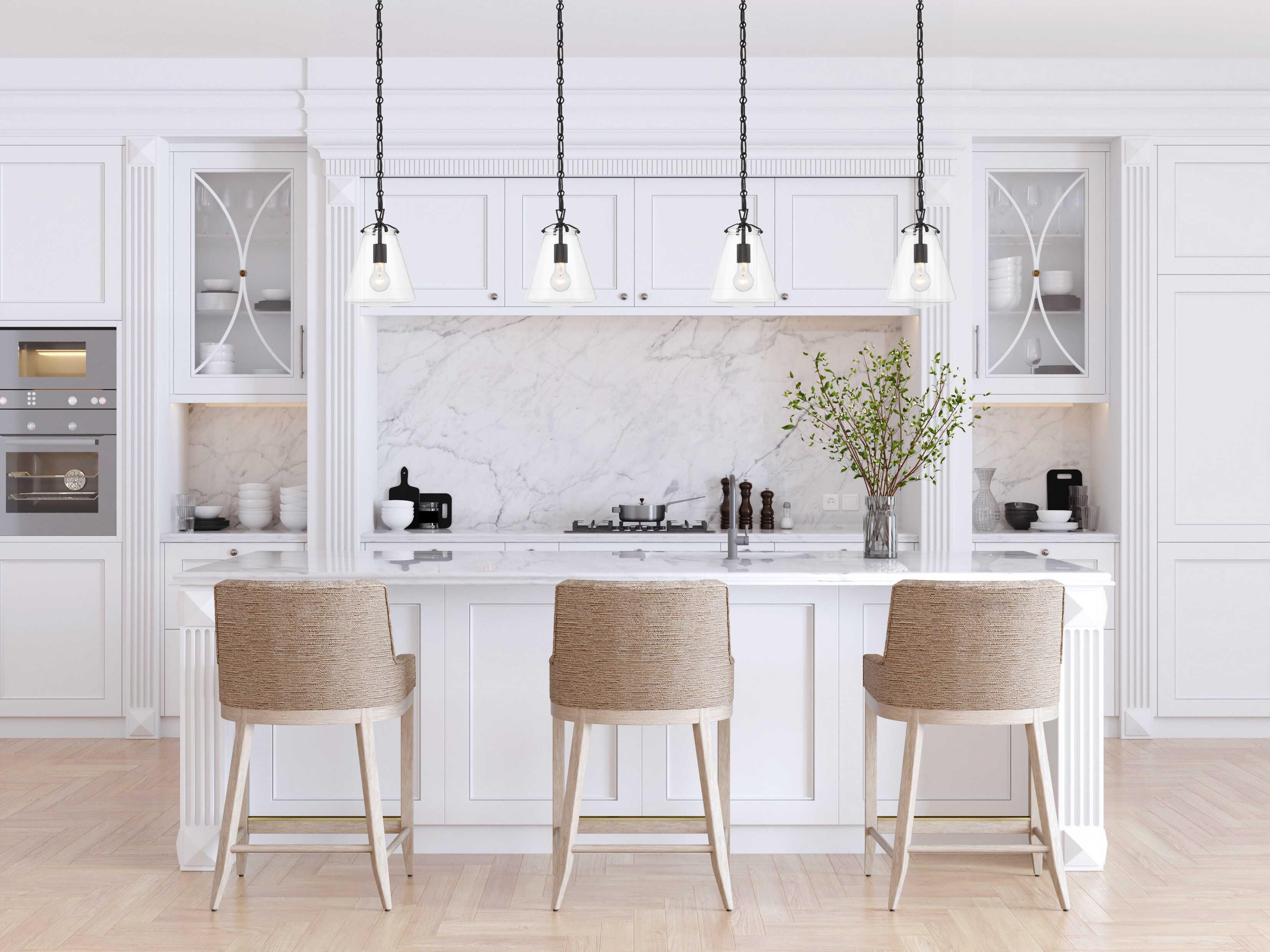 Crystorama Voss 1-Light Matte Black Mini Pendant