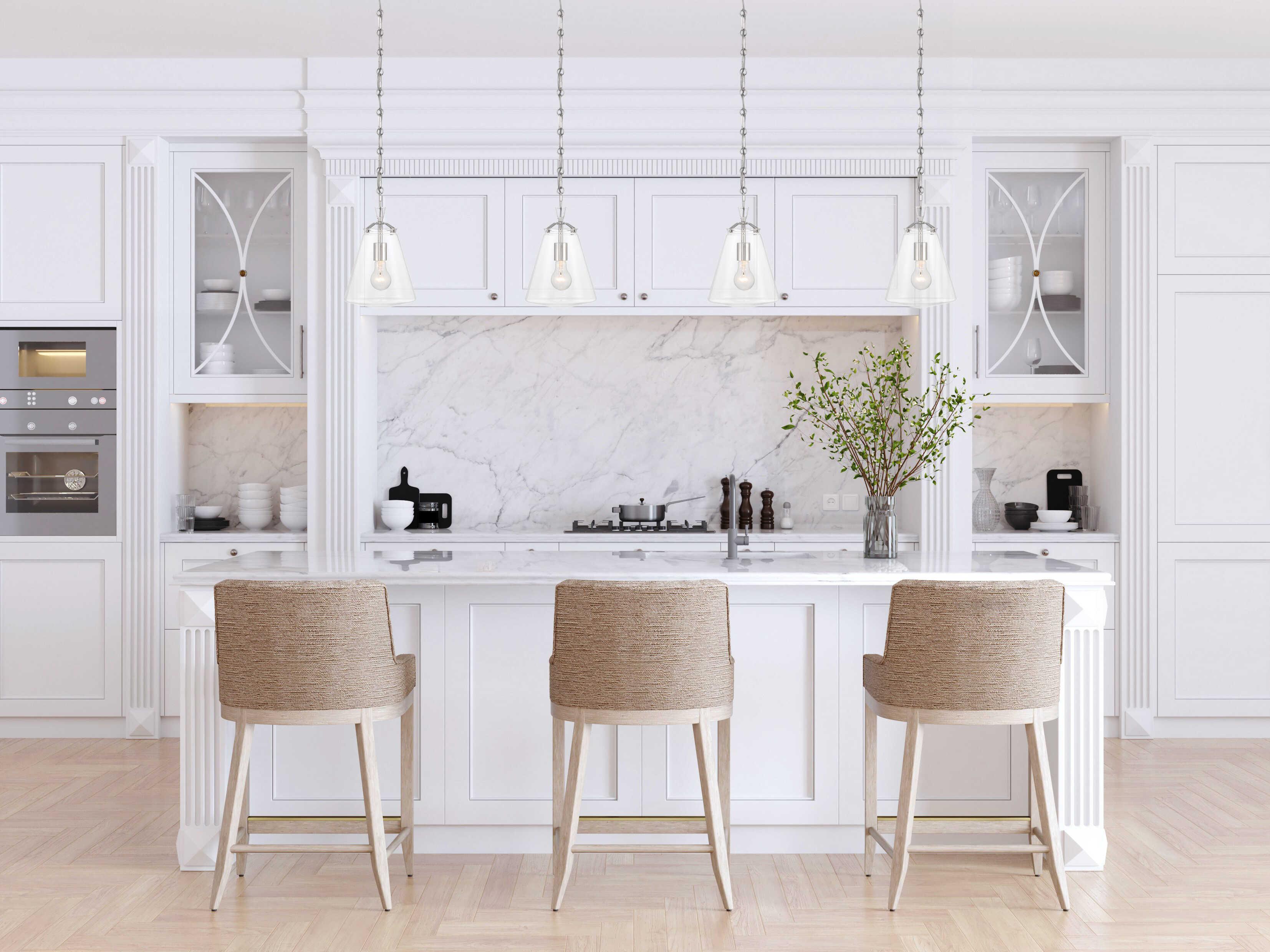 Crystorama Voss 1-Light Polished Nickel Mini Pendant