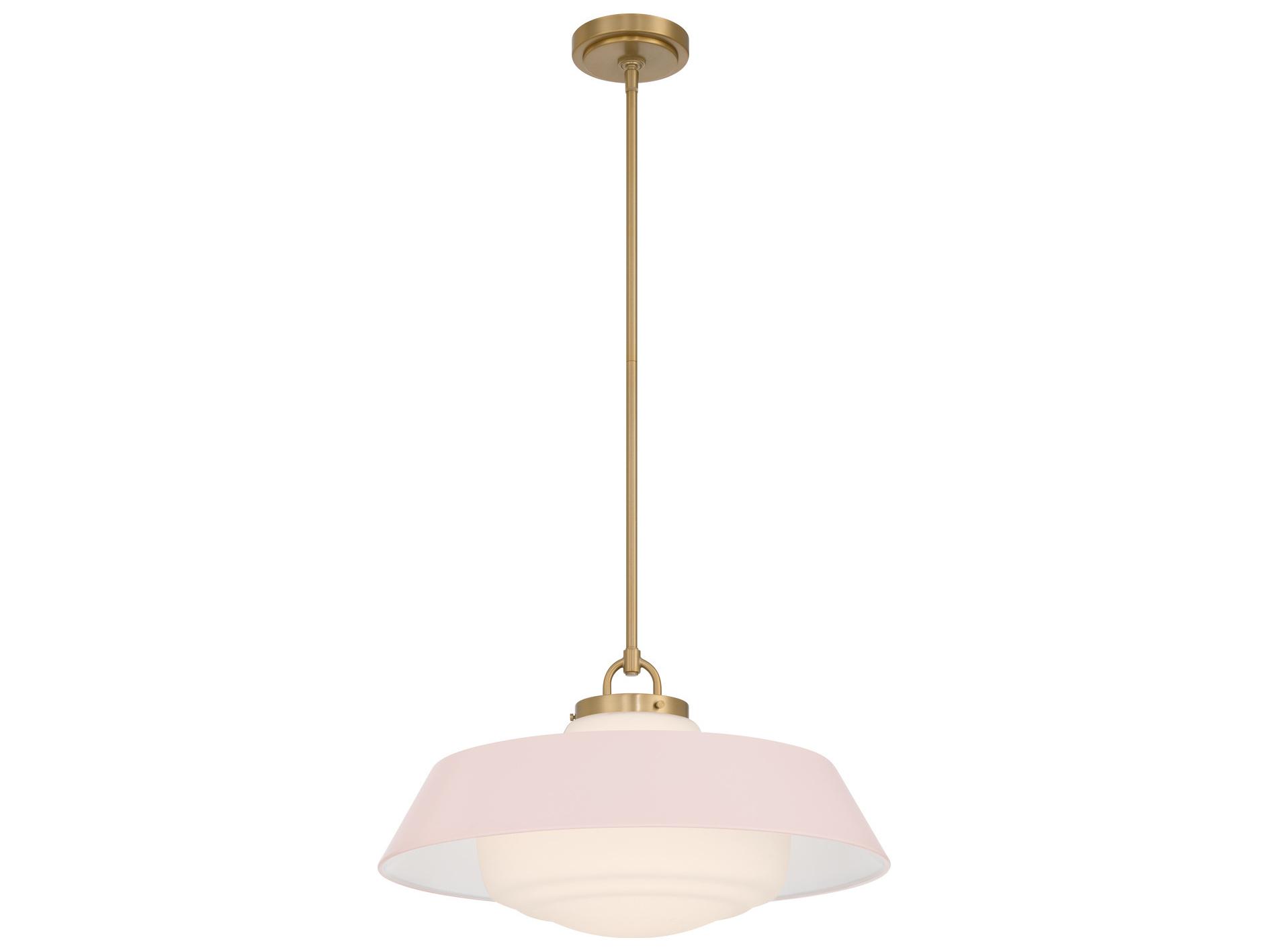 Crystorama Xander 3-Light Pink Pendant