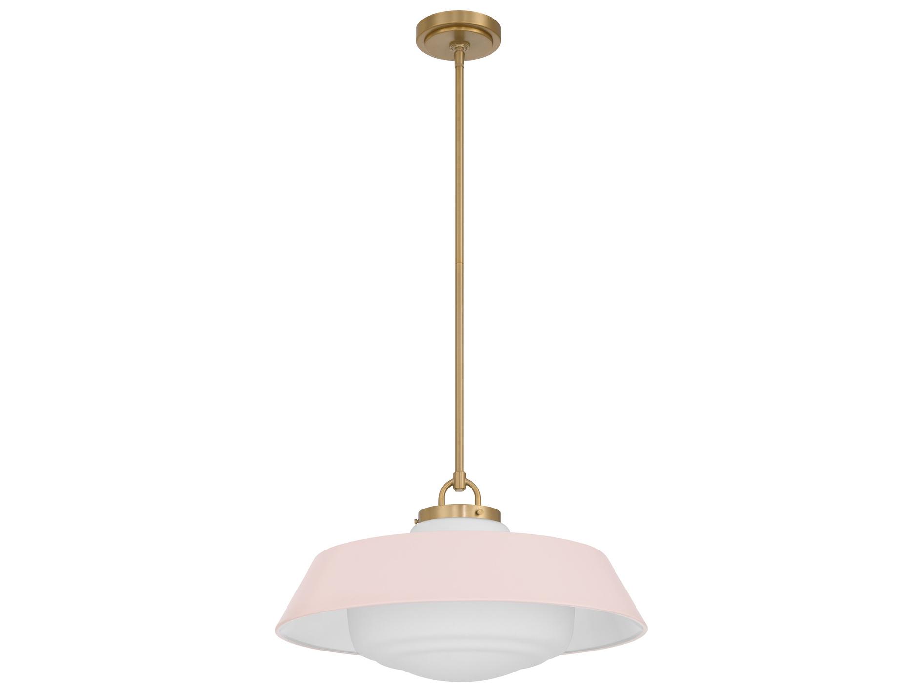 Crystorama Xander 3-Light Pink Pendant
