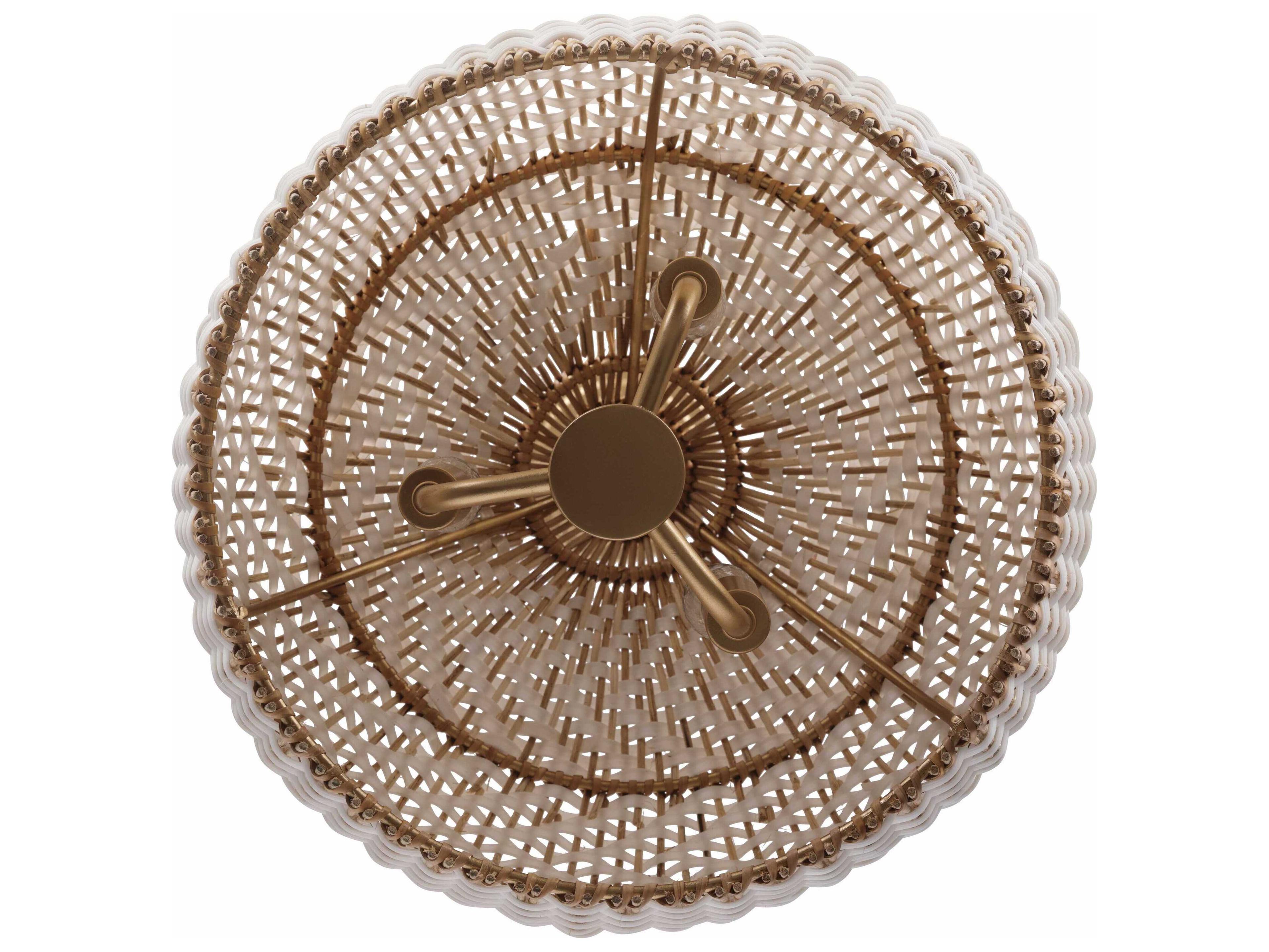 Crystorama Zanzibar 3-Light Soft Gold Pendant