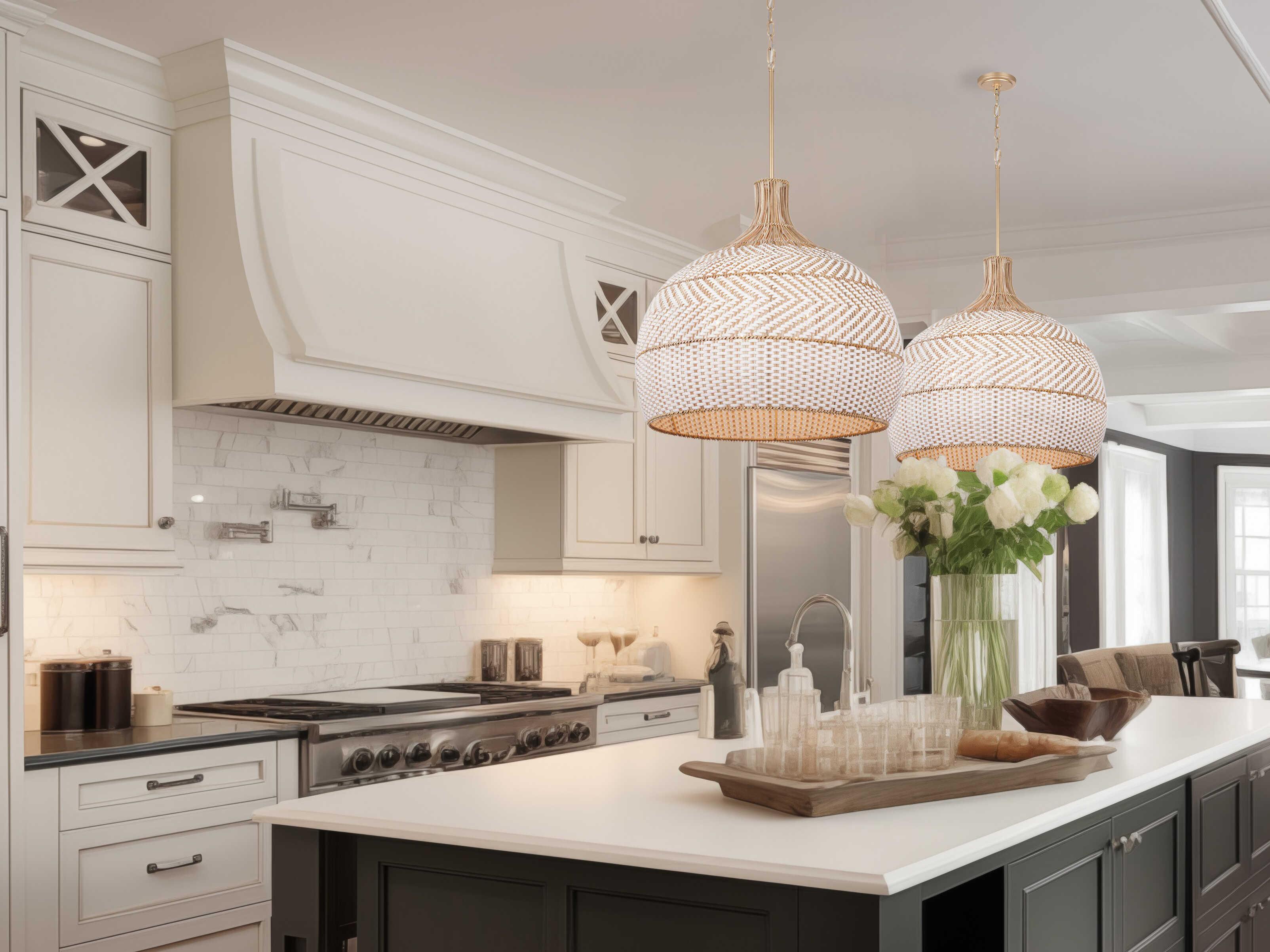 Crystorama Zanzibar 6-Light Soft Gold Pendant