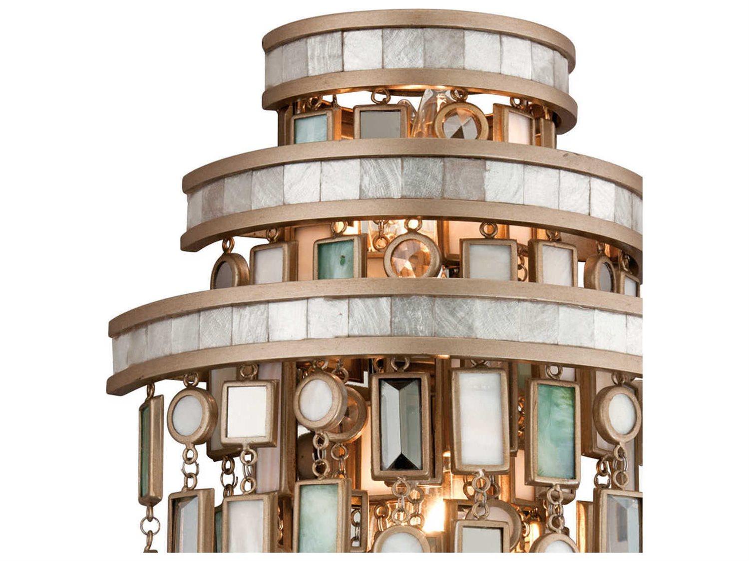 Corbett Lighting Dolcetti Silver Wall Sconce