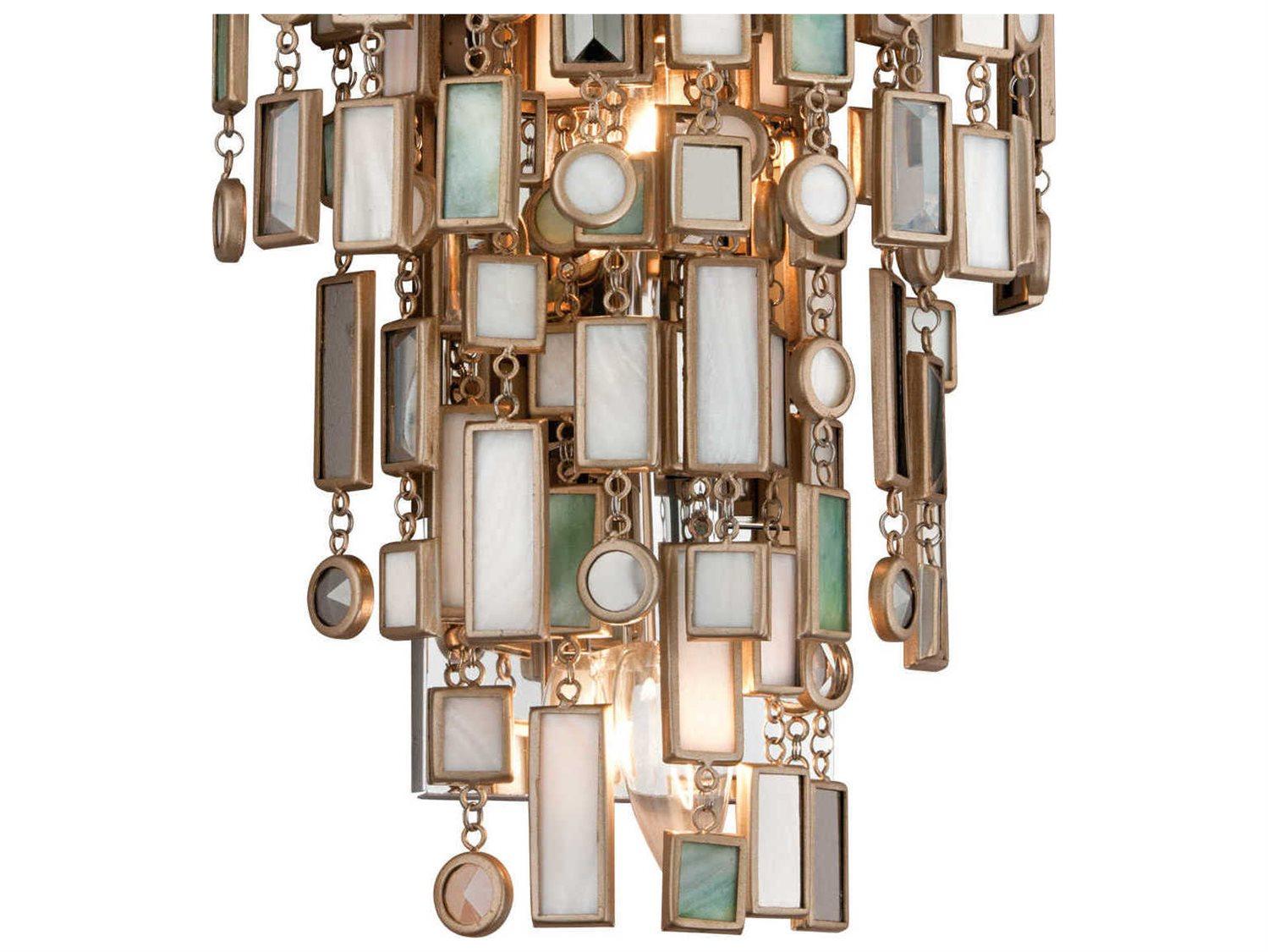 Corbett Lighting Dolcetti Silver Wall Sconce