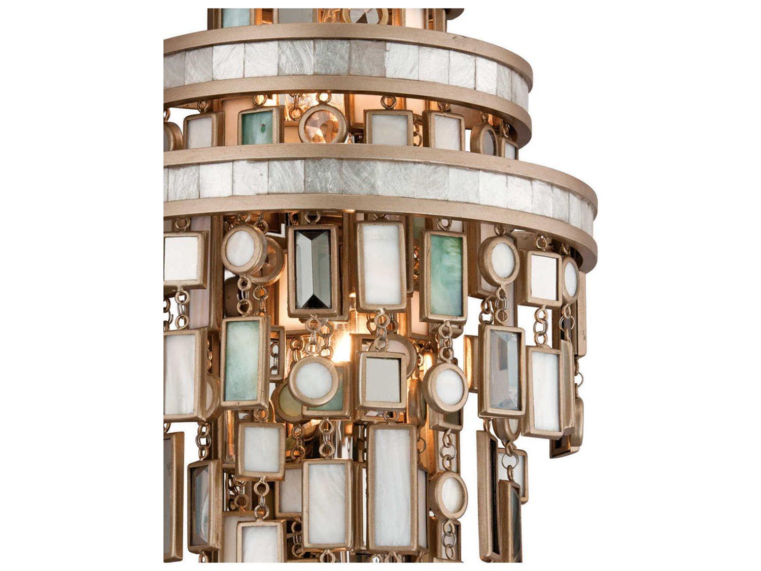 Corbett Lighting Dolcetti Silver Wall Sconce