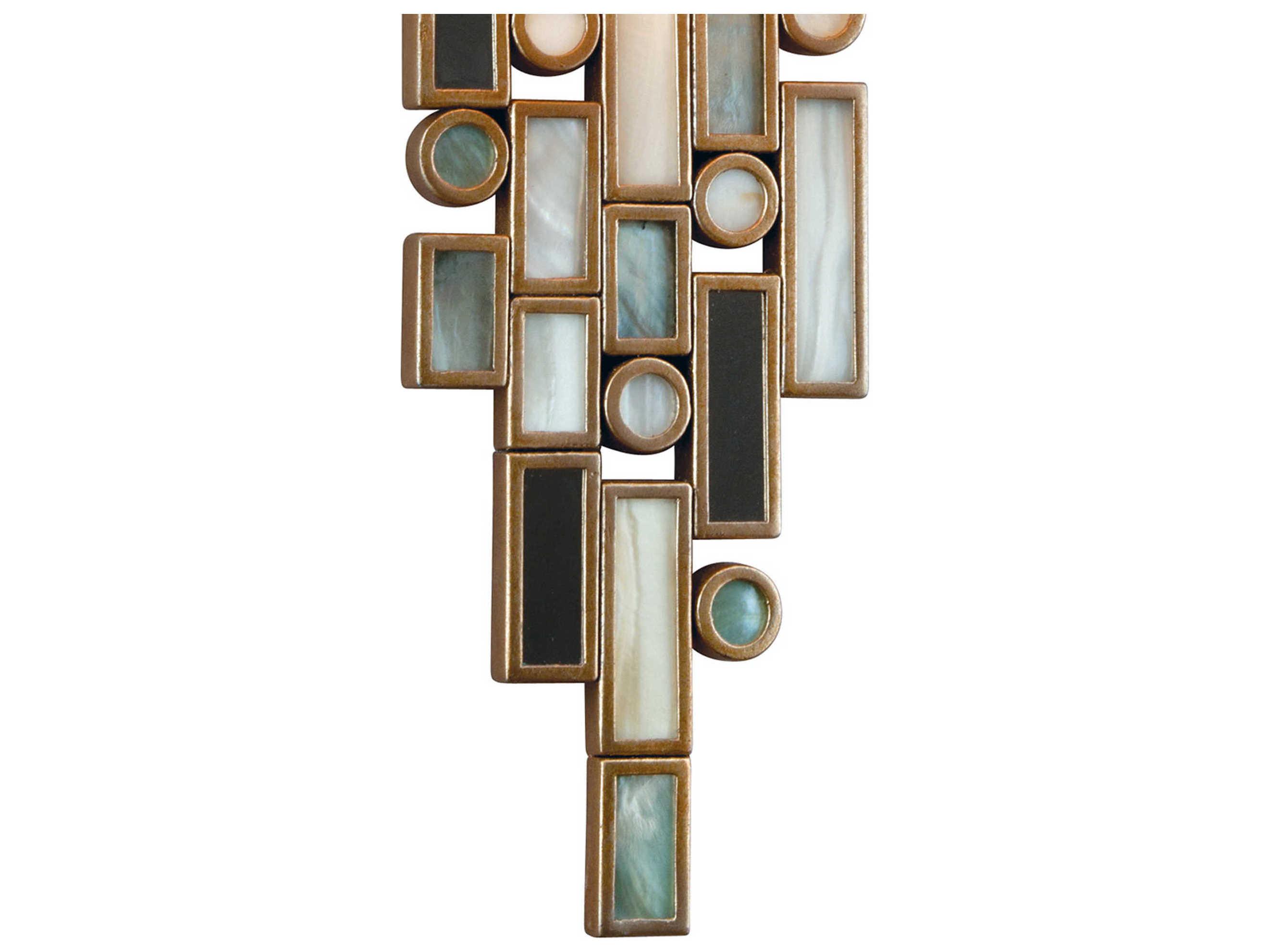 Corbett Lighting Dolcetti 1-Light Silver Crystal Wall Sconce