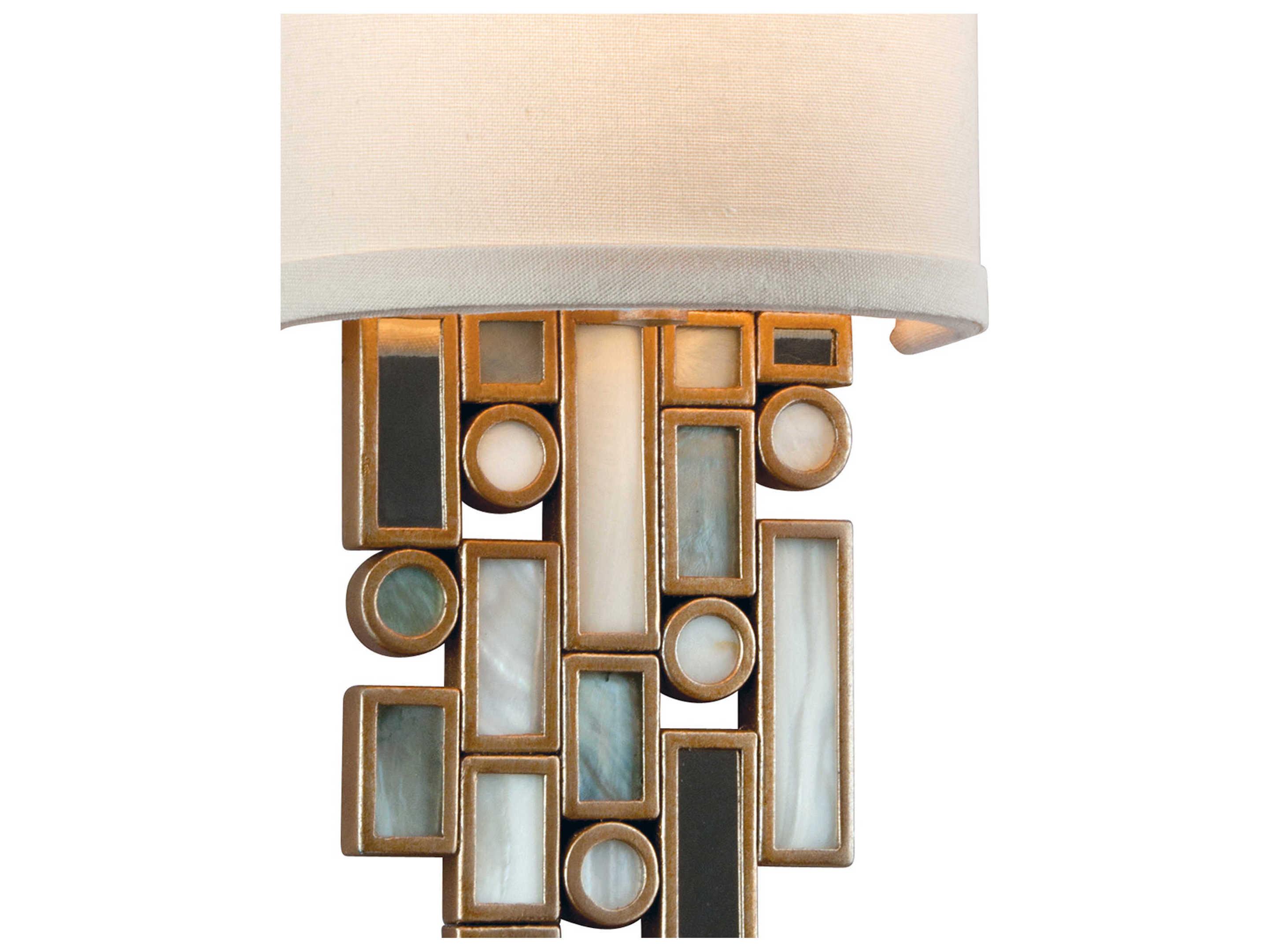 Corbett Lighting Dolcetti 1-Light Silver Crystal Wall Sconce