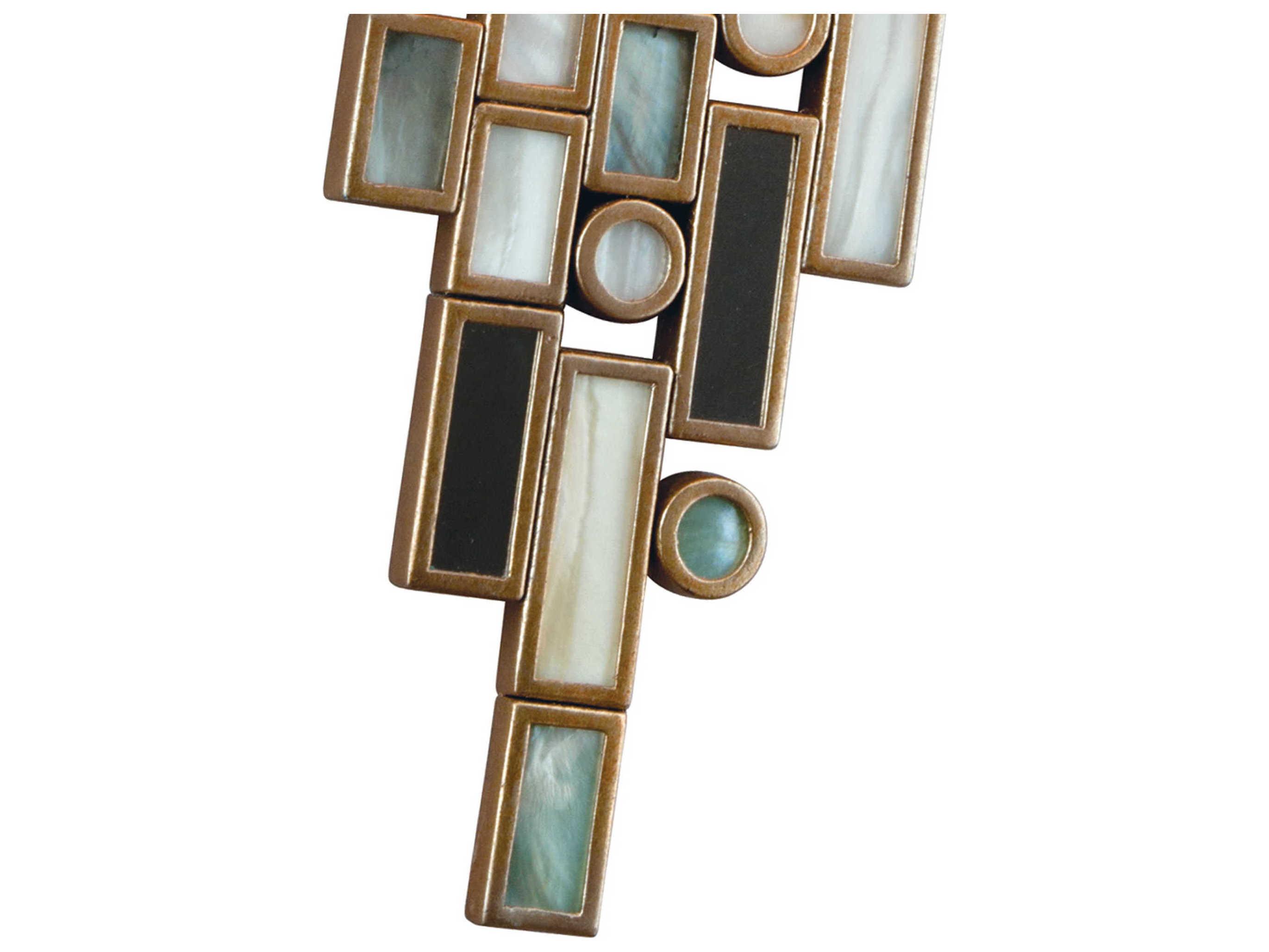 Corbett Lighting Dolcetti 1-Light Silver Crystal Wall Sconce