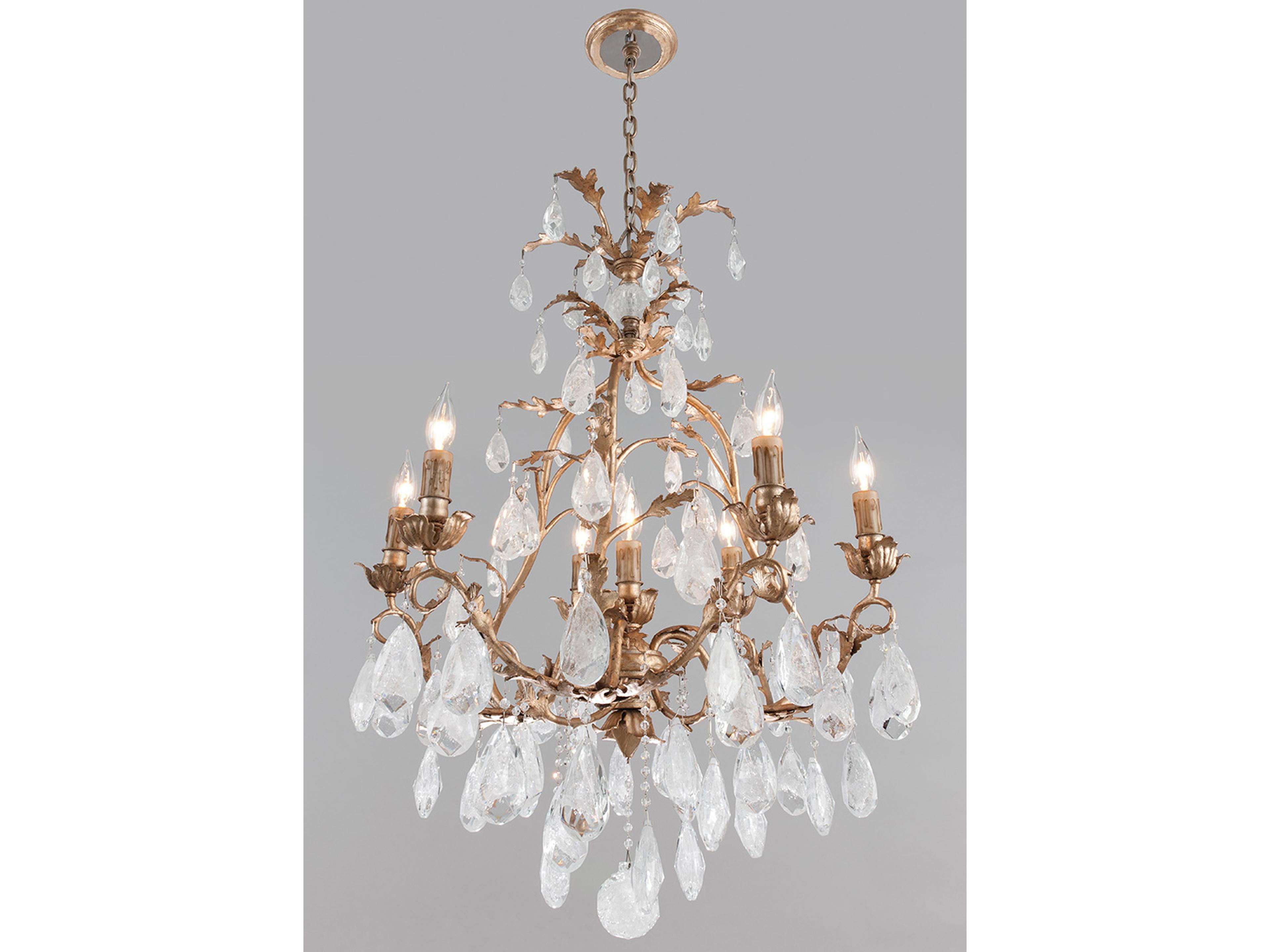 Corbett Lighting Amadeus 12-Light Vienna Bronze Glass Chandelier