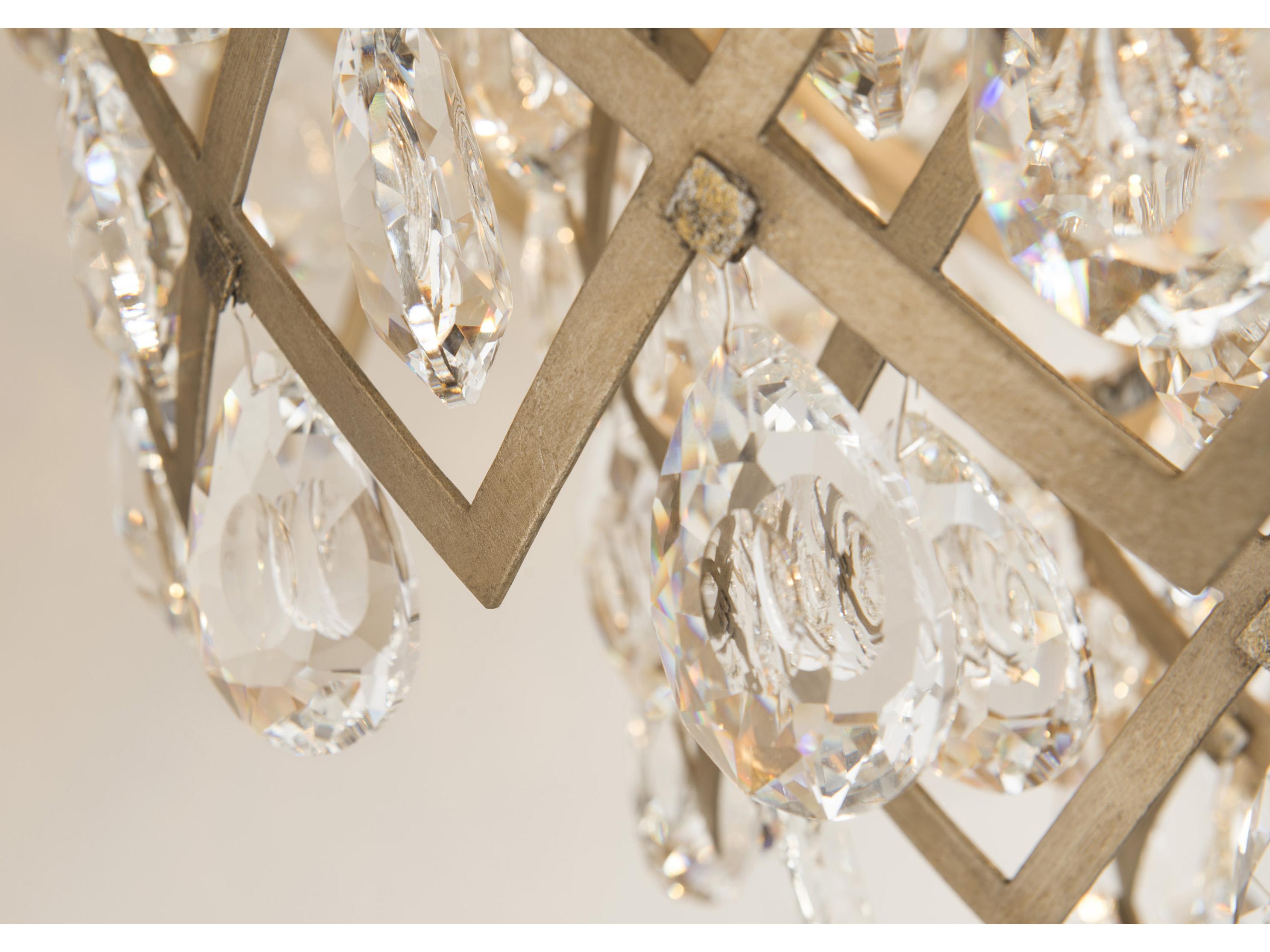 Corbett Lighting Tiara 11-Light Vienna Bronze Crystal Tiered Pendant