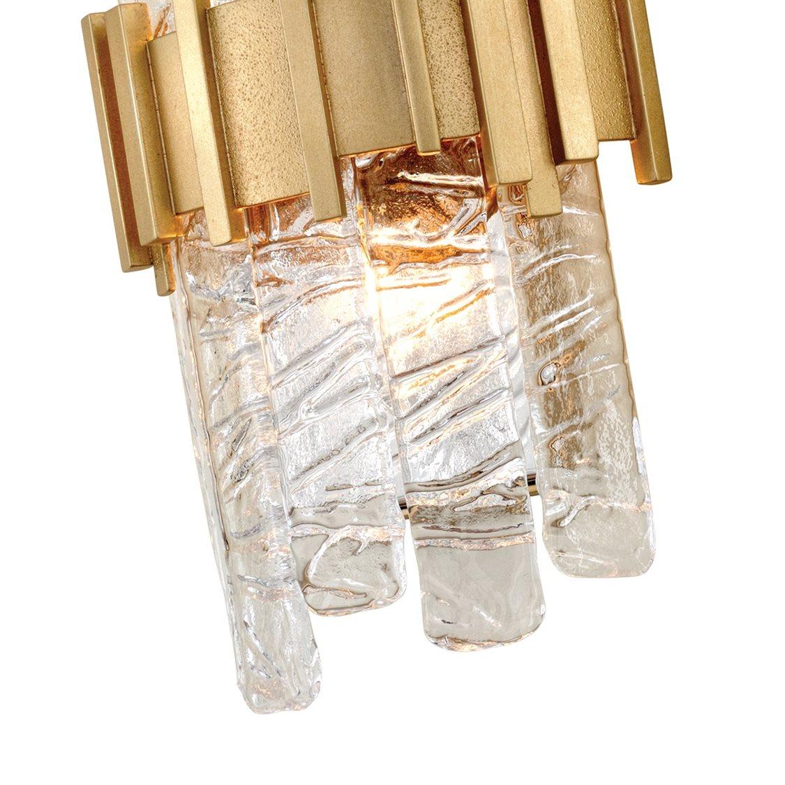 Corbett Lighting Ciro Silver Glass Wall Sconce