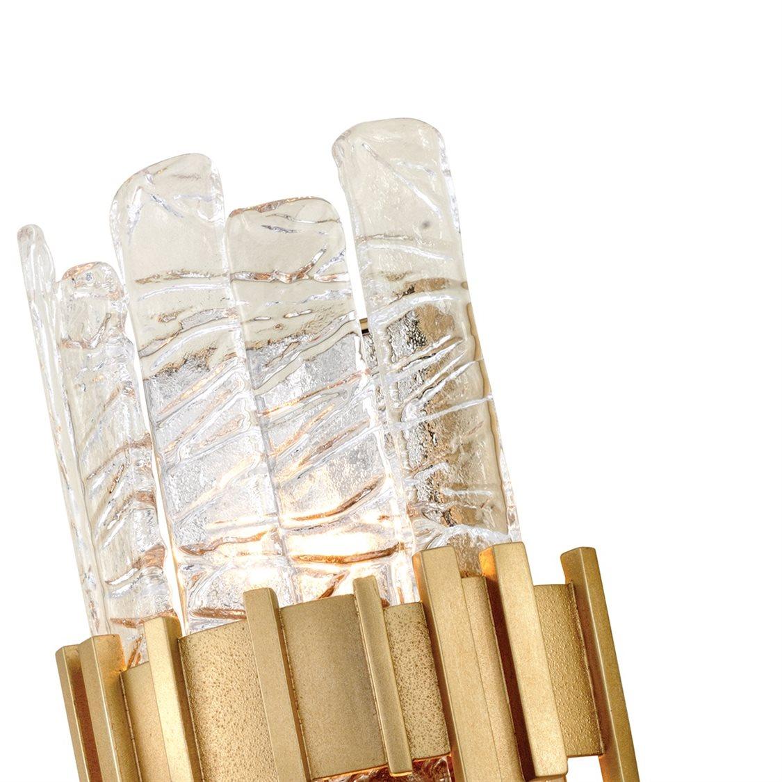 Corbett Lighting Ciro Silver Glass Wall Sconce