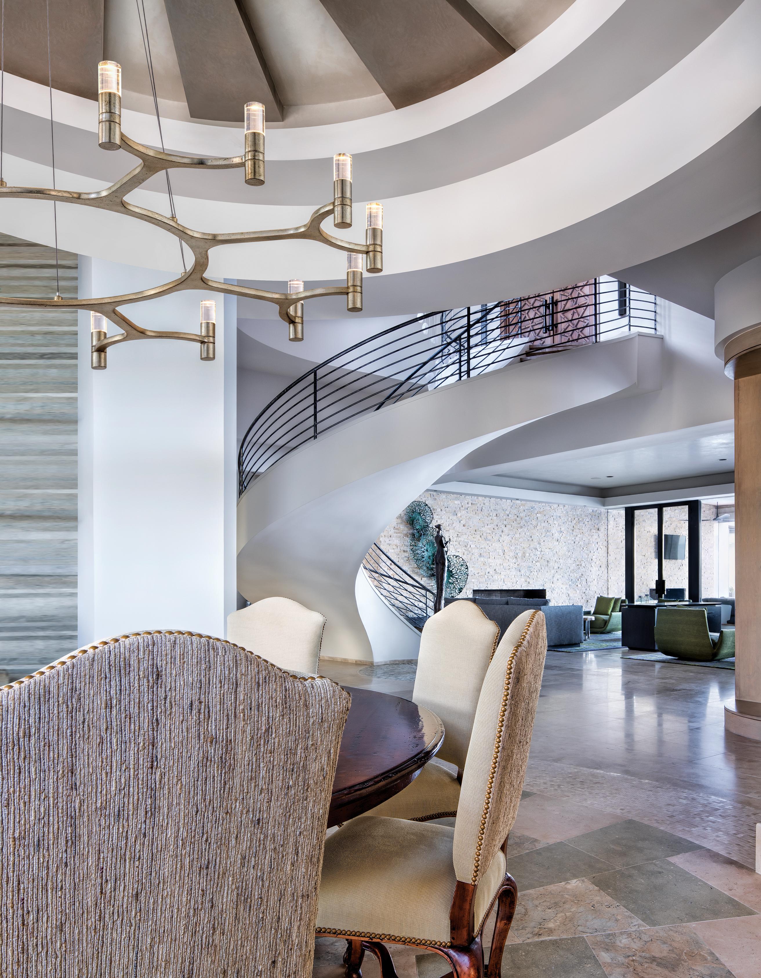 Corbett Lighting Nexus 16-Light Silver Leaf Steel Crystal LED Cylinder Chandelier