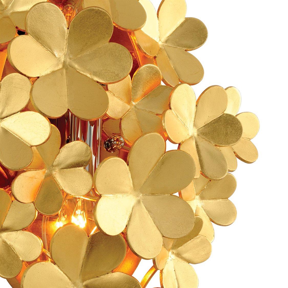 Corbett Lighting Gigi Gold Wall Sconce