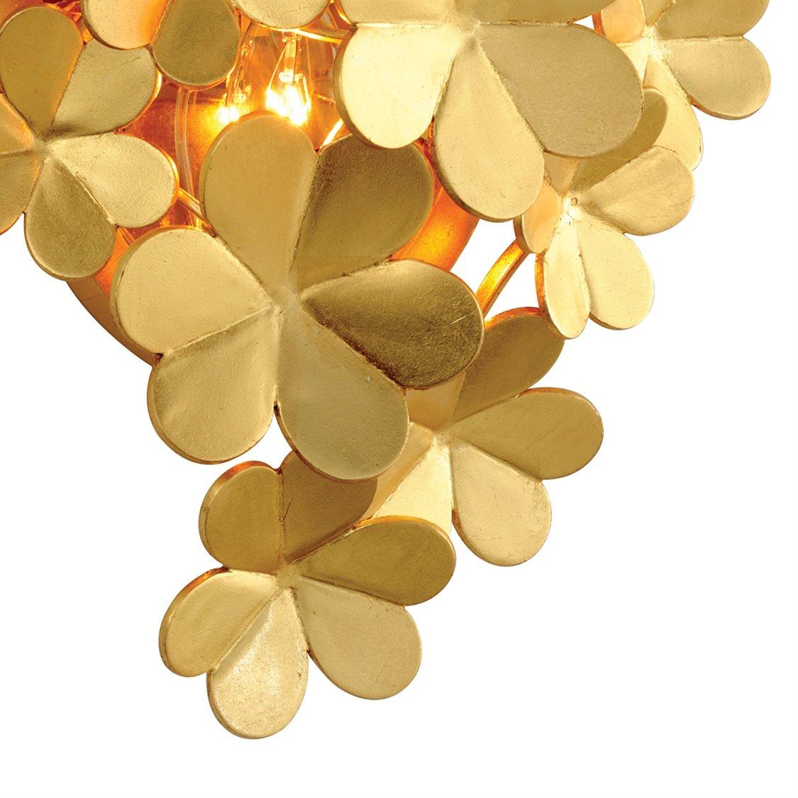 Corbett Lighting Gigi Gold Wall Sconce