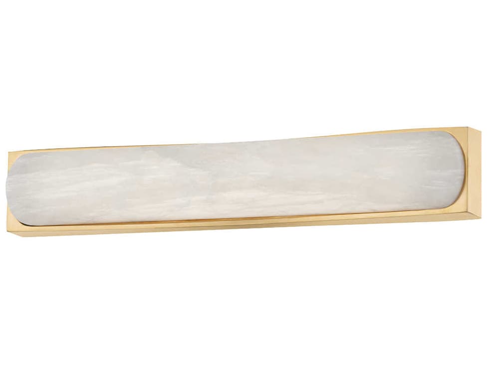 Corbett Lighting Millie 1-Light Vintage Brass LED Vanity Light