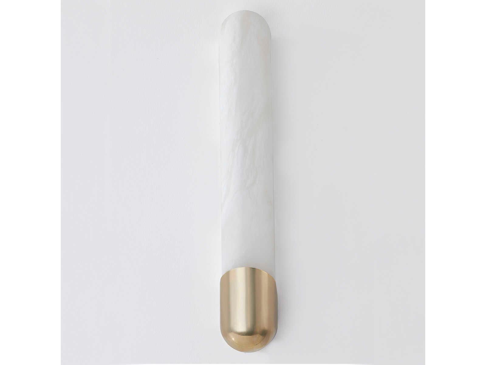 Corbett Lighting Rome 1-Light Vintage Brass LED Wall Sconce