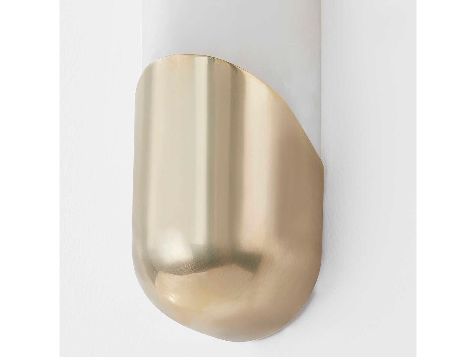 Corbett Lighting Rome 1-Light Vintage Brass LED Wall Sconce