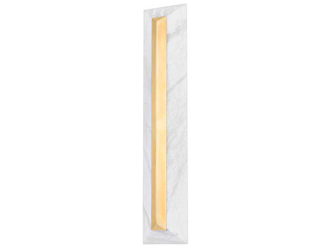 Corbett Lighting Perth 1-Light Vintage Brass LED Wall Sconce