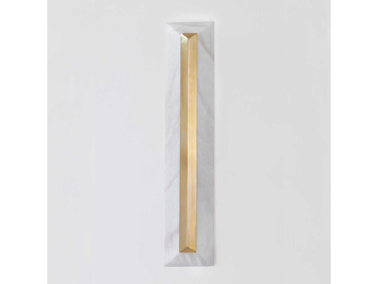 Corbett Lighting Perth 1-Light Vintage Brass LED Wall Sconce