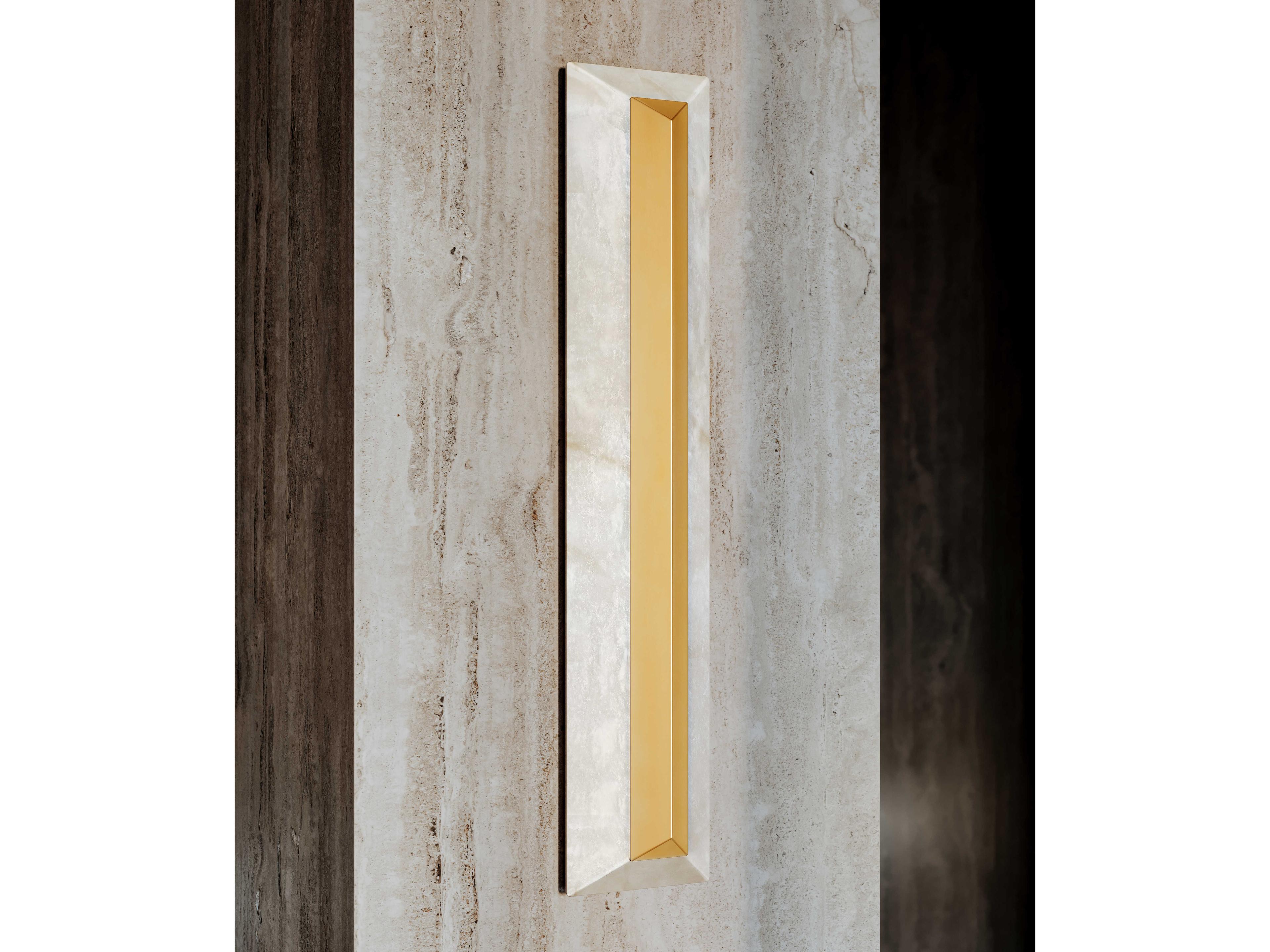 Corbett Lighting Perth 1-Light Vintage Brass LED Wall Sconce