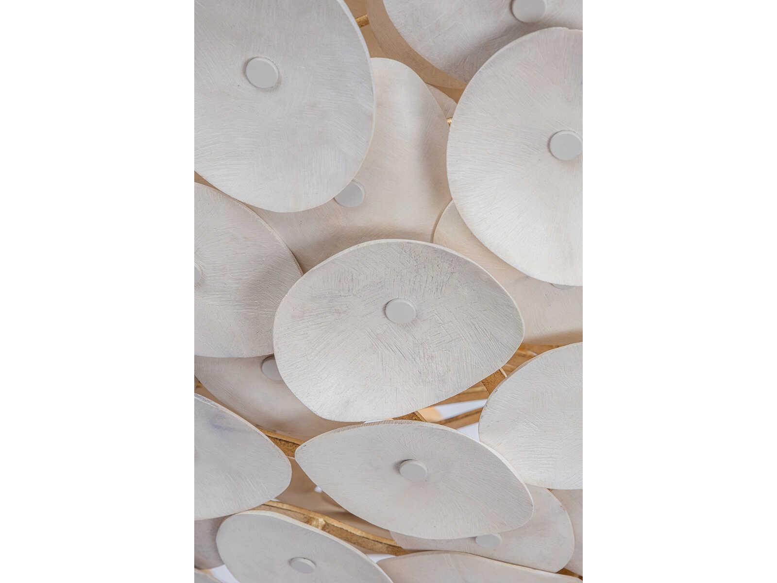 Corbett Lighting Aimi 12-Light Vintage Gold Leaf Pendant