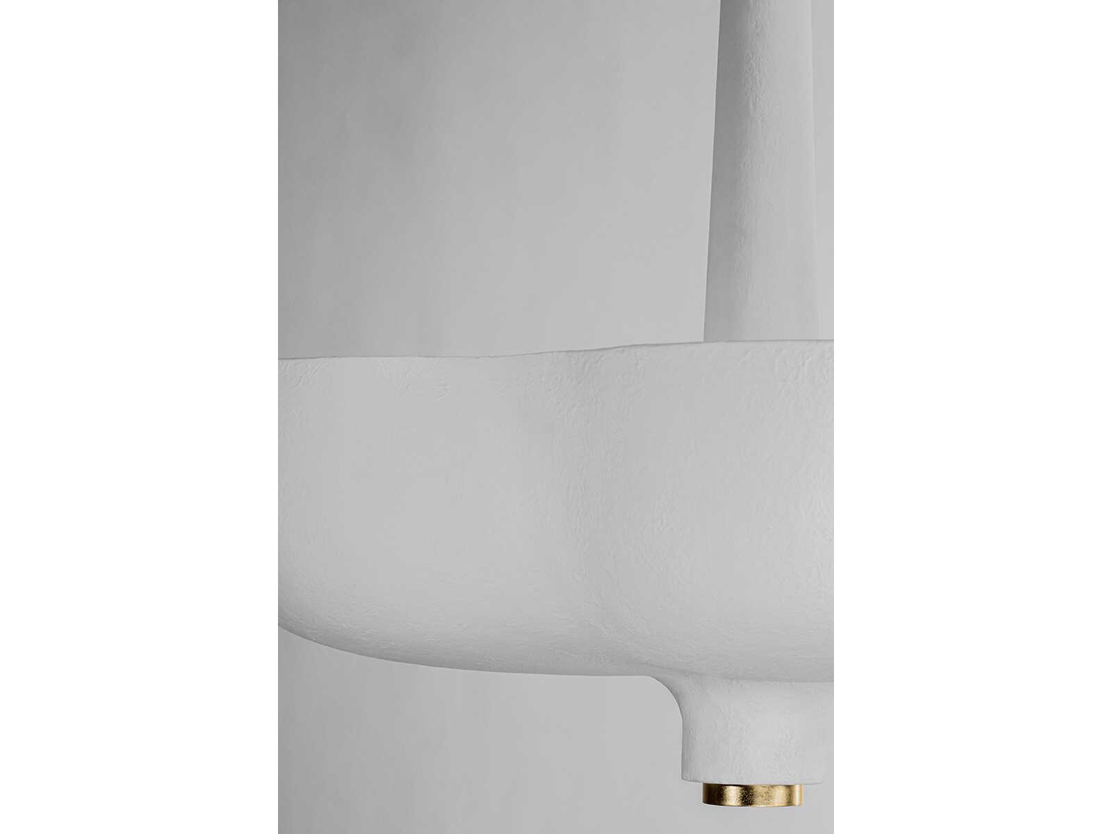 Corbett Lighting Rimini 5-Light Gold Leaf Bowl Pendant