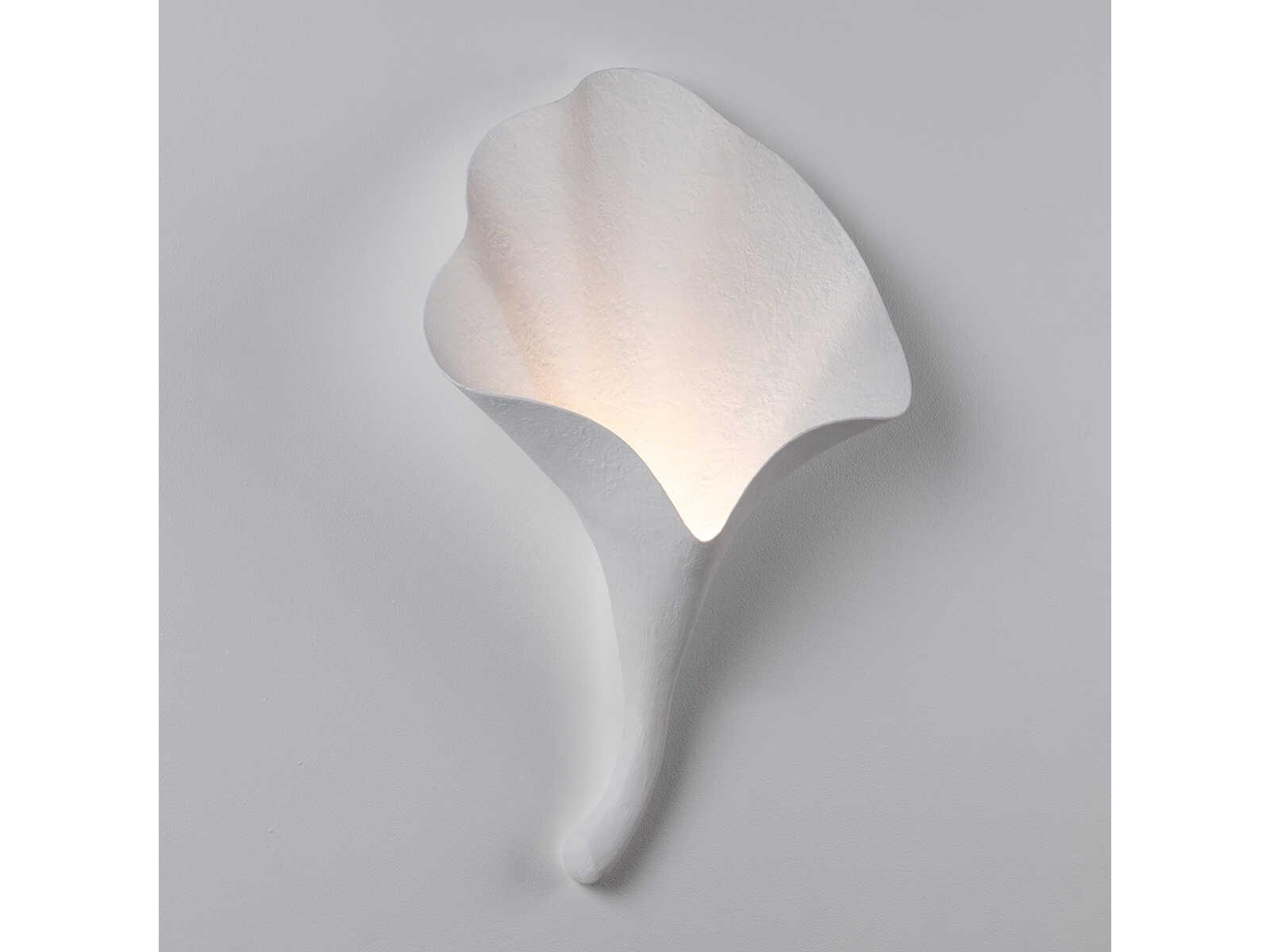 Corbett Lighting Nolita 1-Light Gesso White Wall Sconce