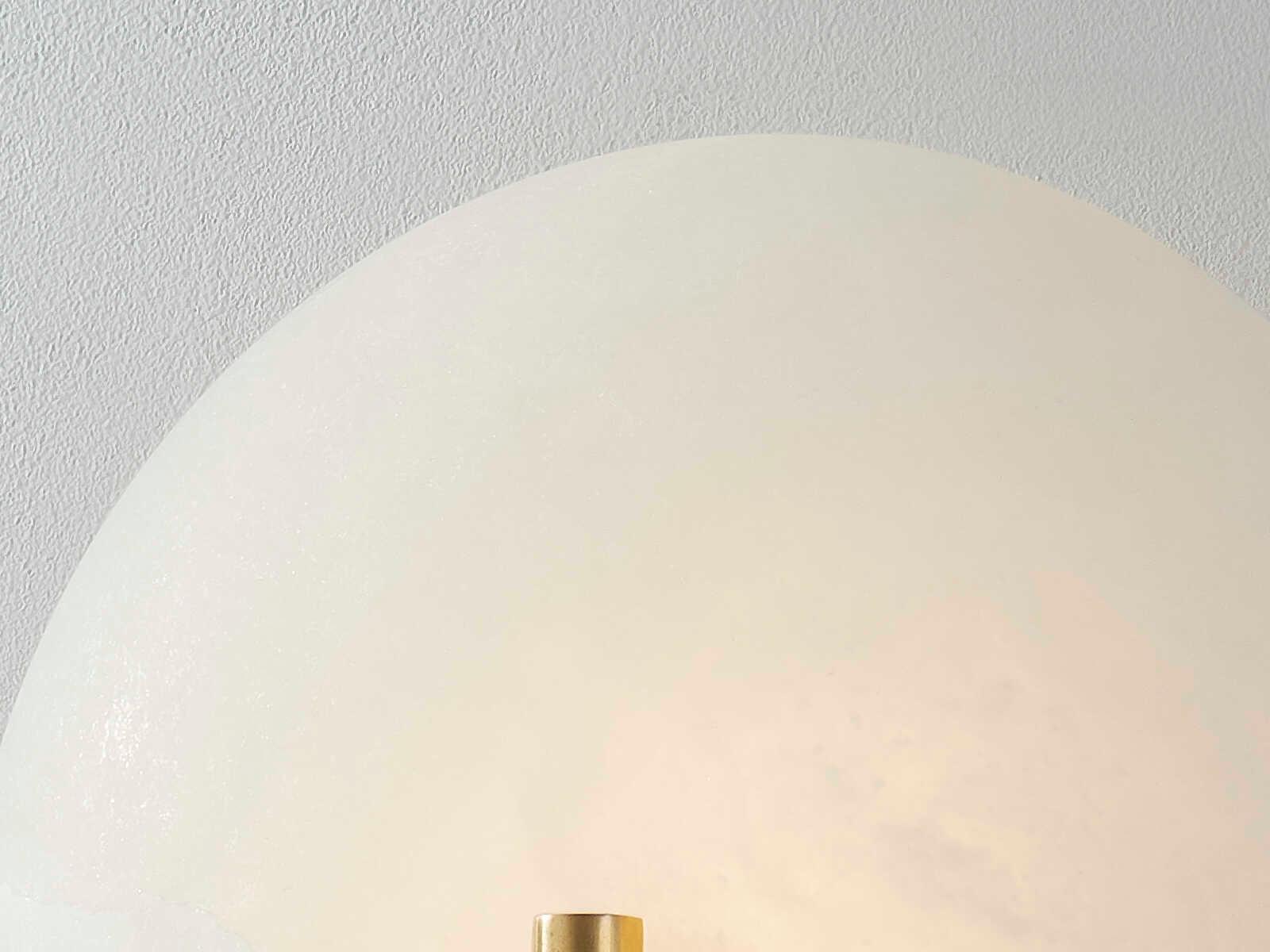 Corbett Lighting Asteria 2-Light Vintage Brass White LED Wall Sconce