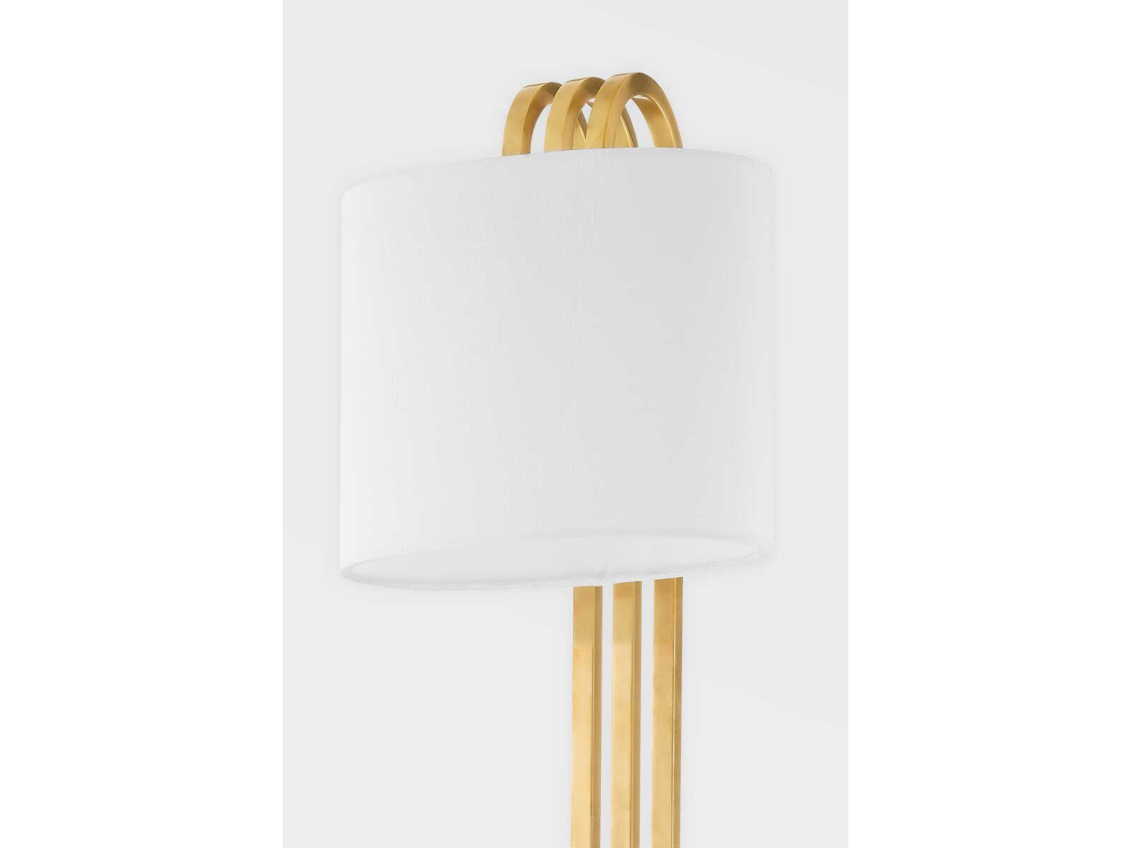 Corbett Lighting Lysandra 1-Light Vintage Brass Wall Sconce