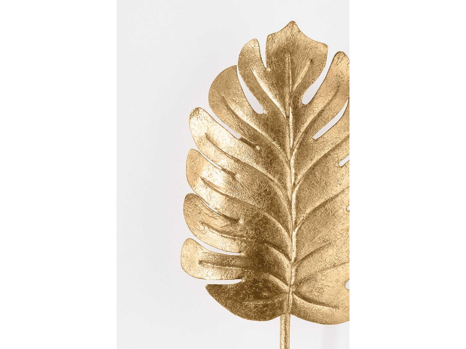 Corbett Lighting Seychelles 2-Light Vintage Gold Leaf Wall Sconce