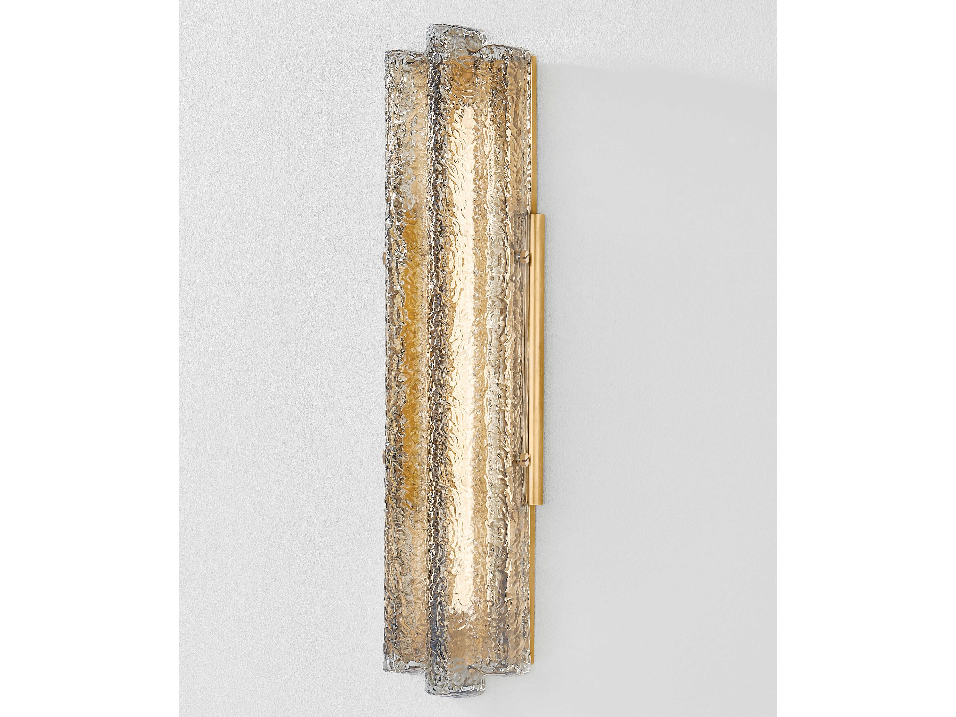 Corbett Lighting 1-Light Vintage Brass Wall Sconce