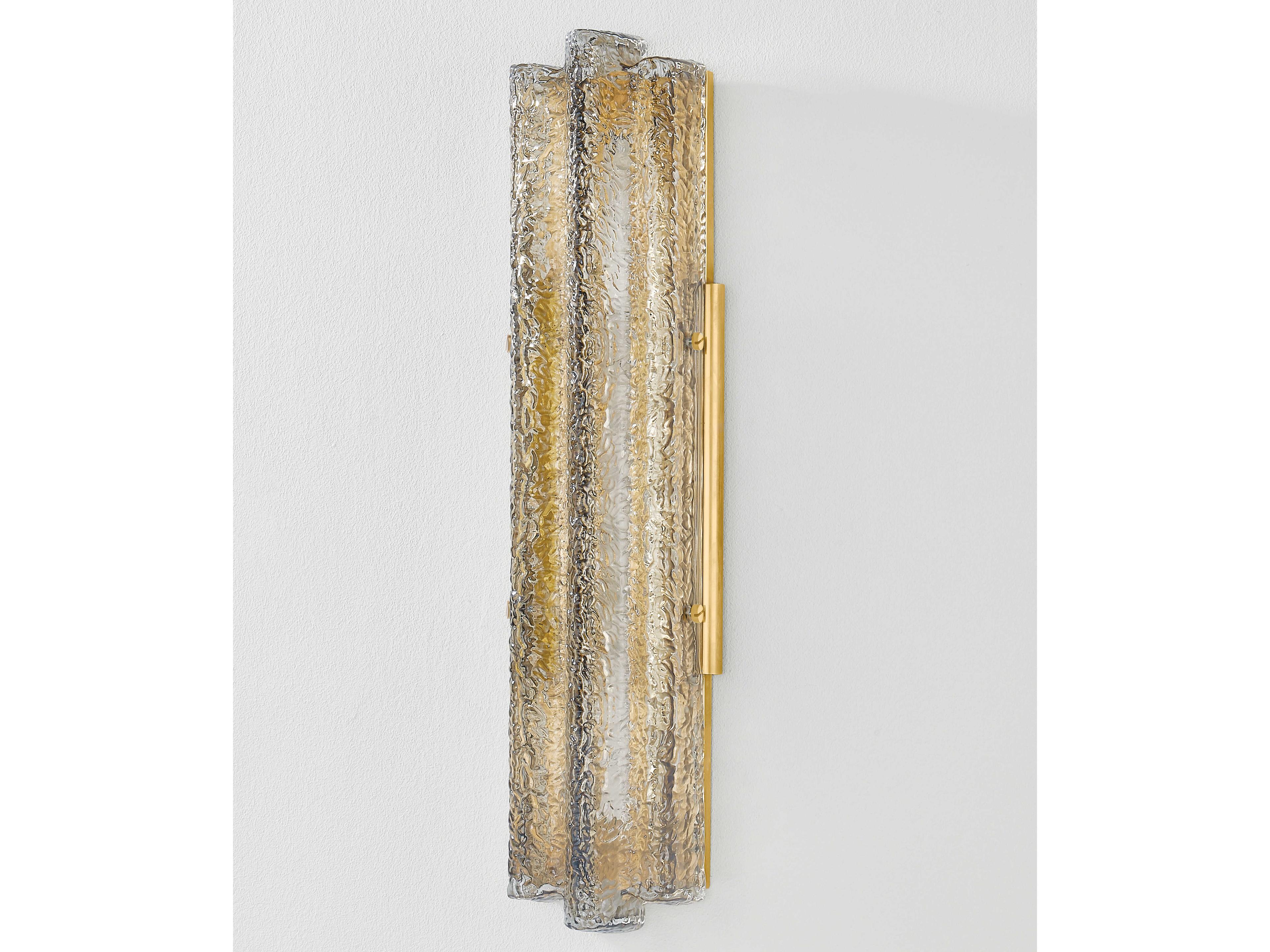 Corbett Lighting 1-Light Vintage Brass Wall Sconce