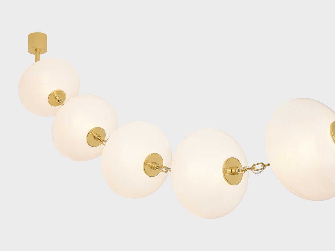 Corbett Lighting Nephele 16-Light Vintage Polished Brass Chandelier