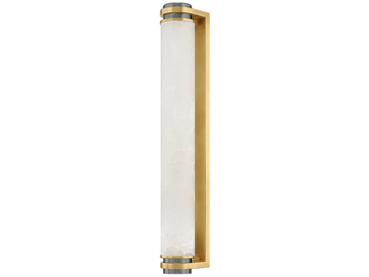 Corbett Lighting Sorrento 1-Light Vintage Brass Pewter Wall Sconce